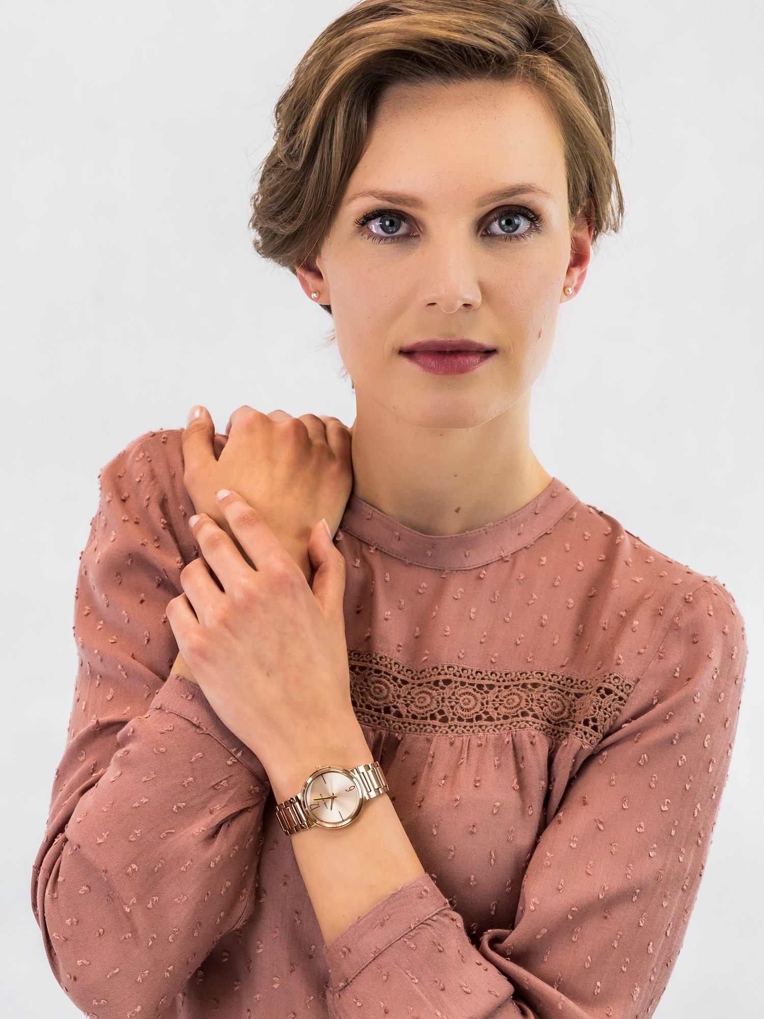 Anne Klein AK-3168RGRG zegarek damski Bransoleta - miniatura 2