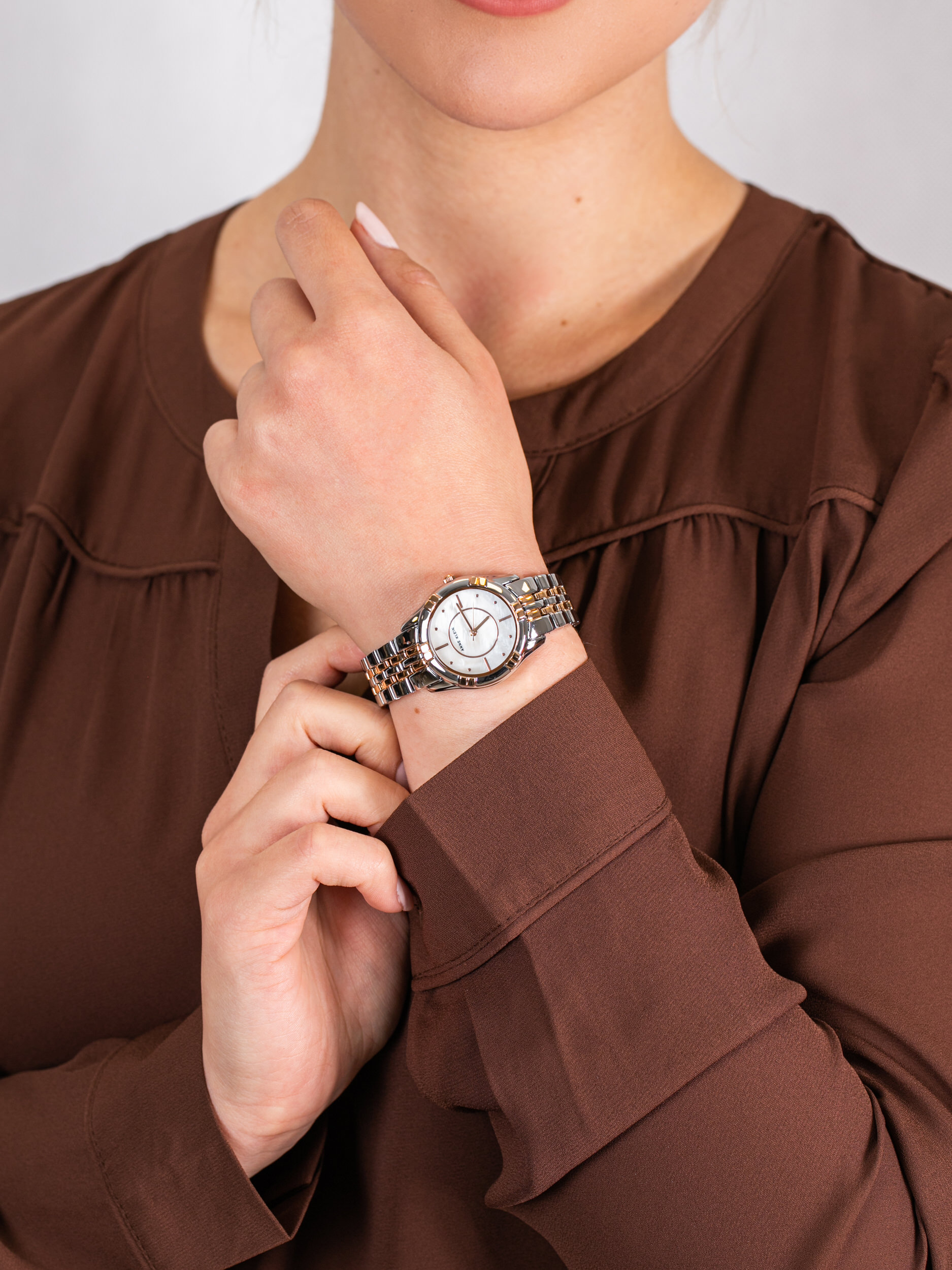 Anne Klein AK-3171MPRT damski zegarek Bransoleta bransoleta - miniatura 3