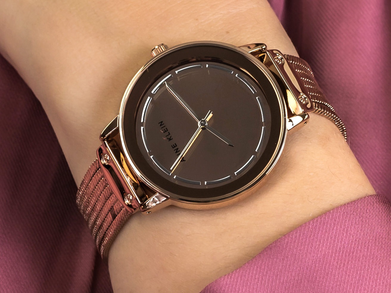 Anne Klein AK-3222RMRG zegarek fashion/modowy Bransoleta - miniatura 4