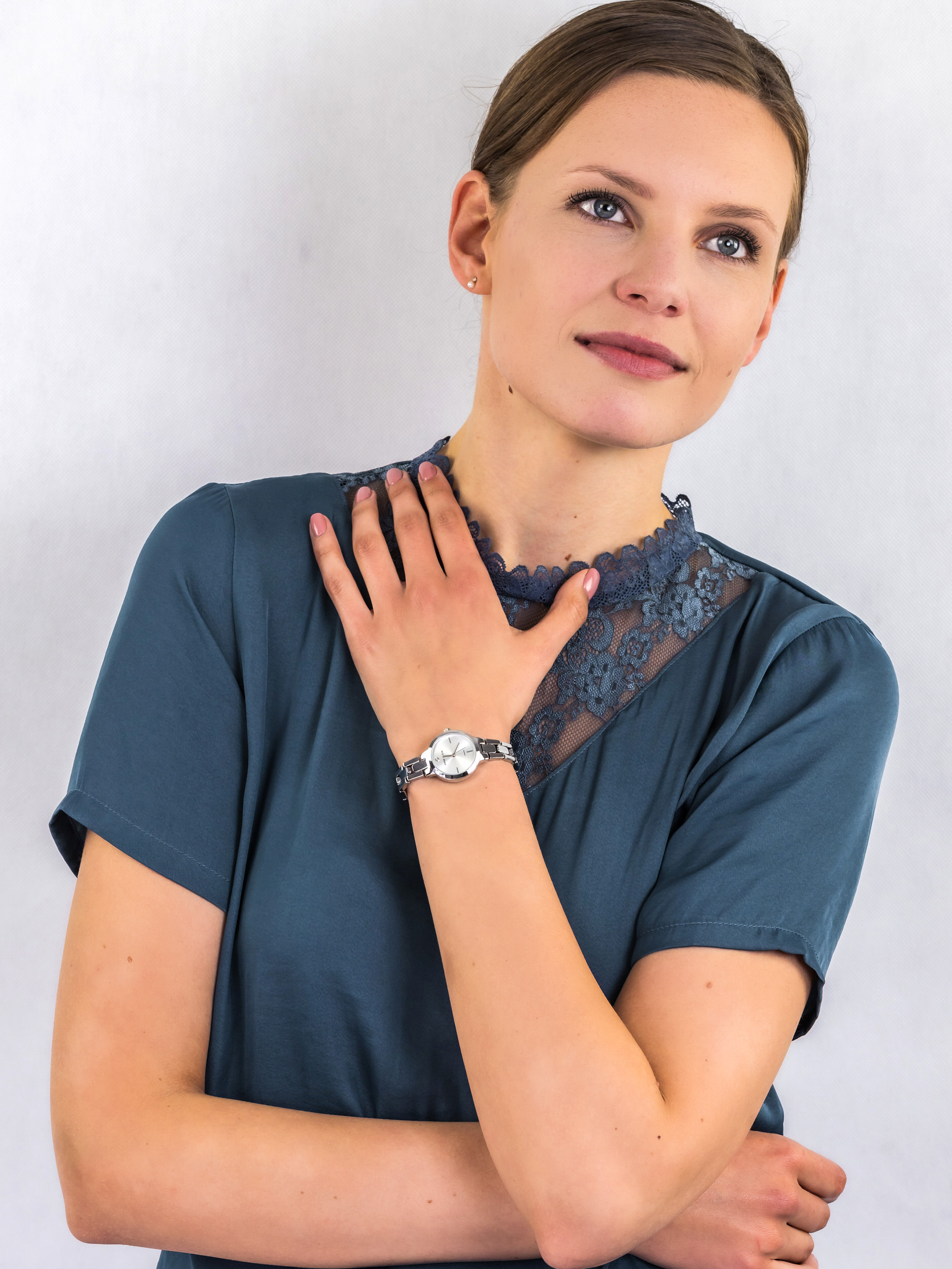 Anne Klein AK-3235SVSV zegarek damski Bransoleta - miniatura 2