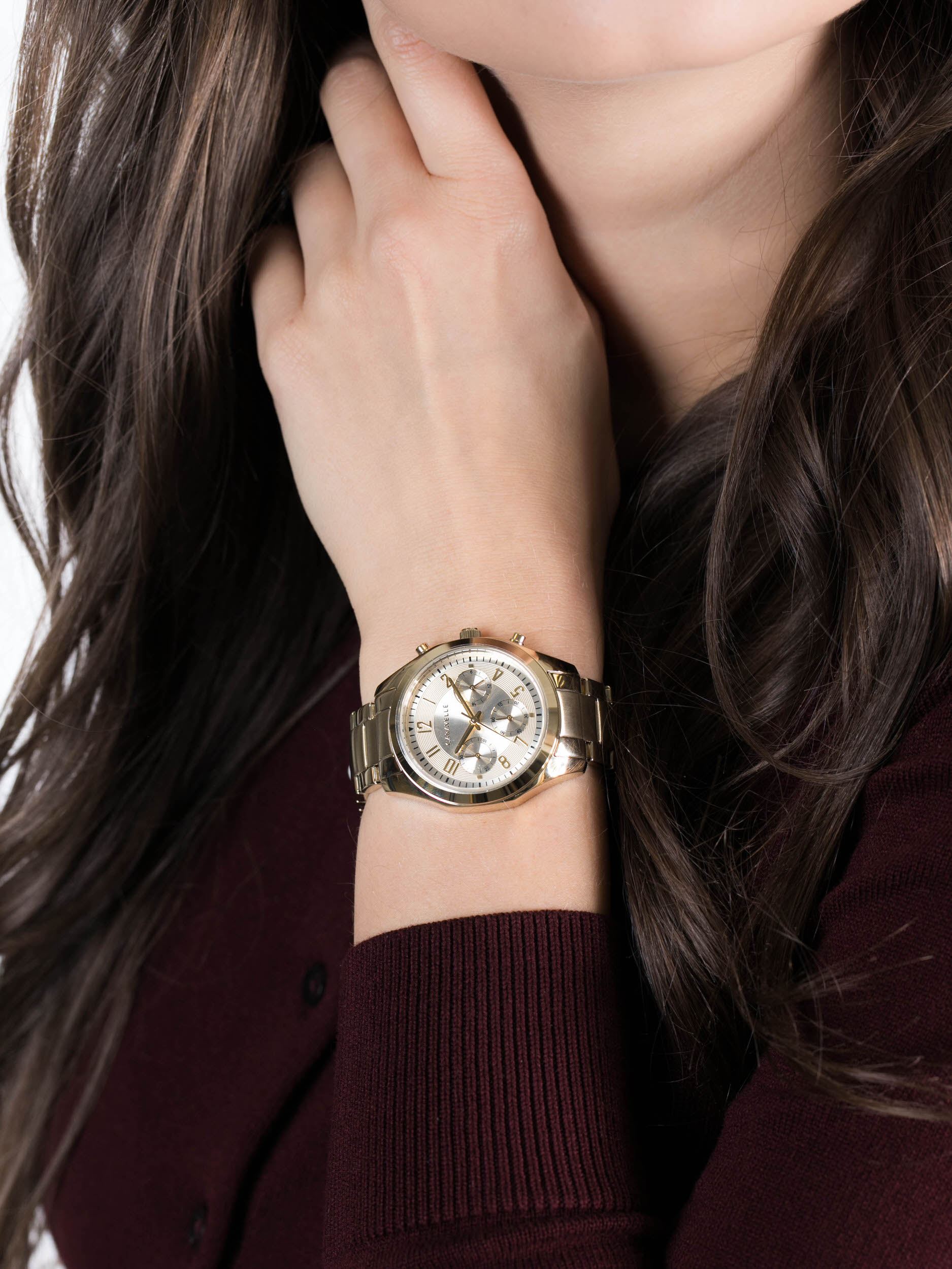 zegarek Caravelle 44L238 damski z chronograf Bransoleta - miniatura 3