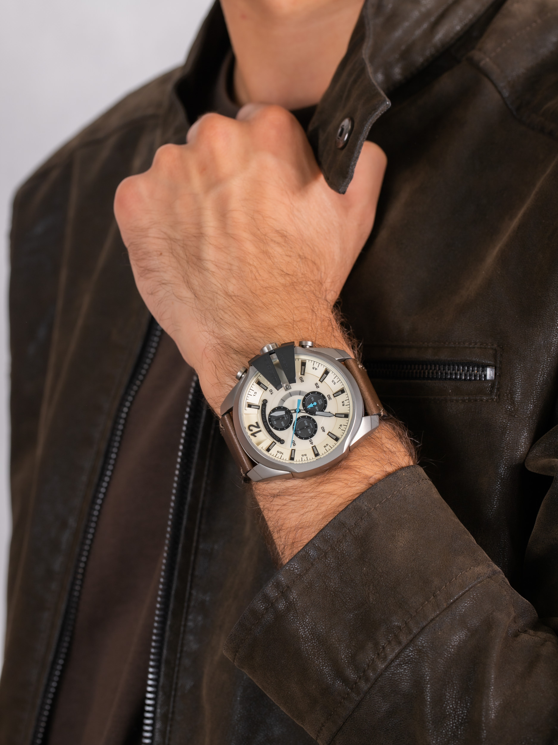 zegarek Diesel DZ4464 męski z chronograf Chief - miniatura 3