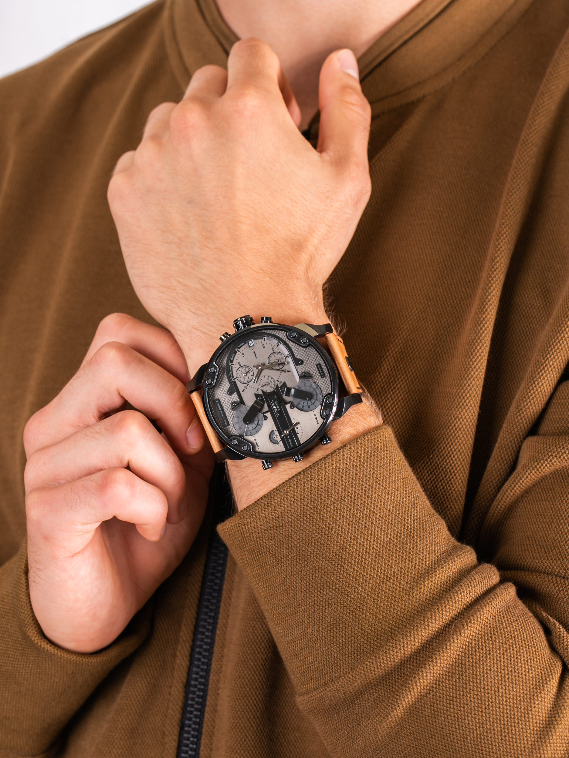 zegarek Diesel DZ7406 męski z chronograf Daddies - miniatura 3