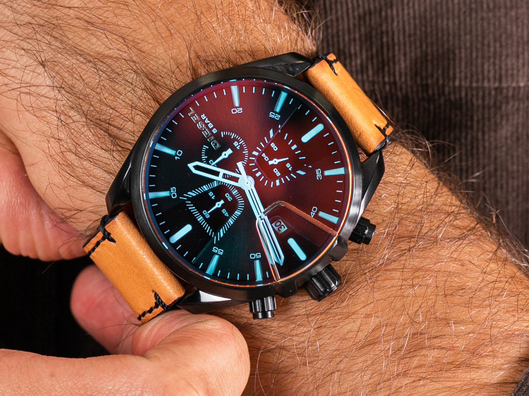 Diesel DZ4471 zegarek fashion/modowy MS9 Chrono - miniatura 4