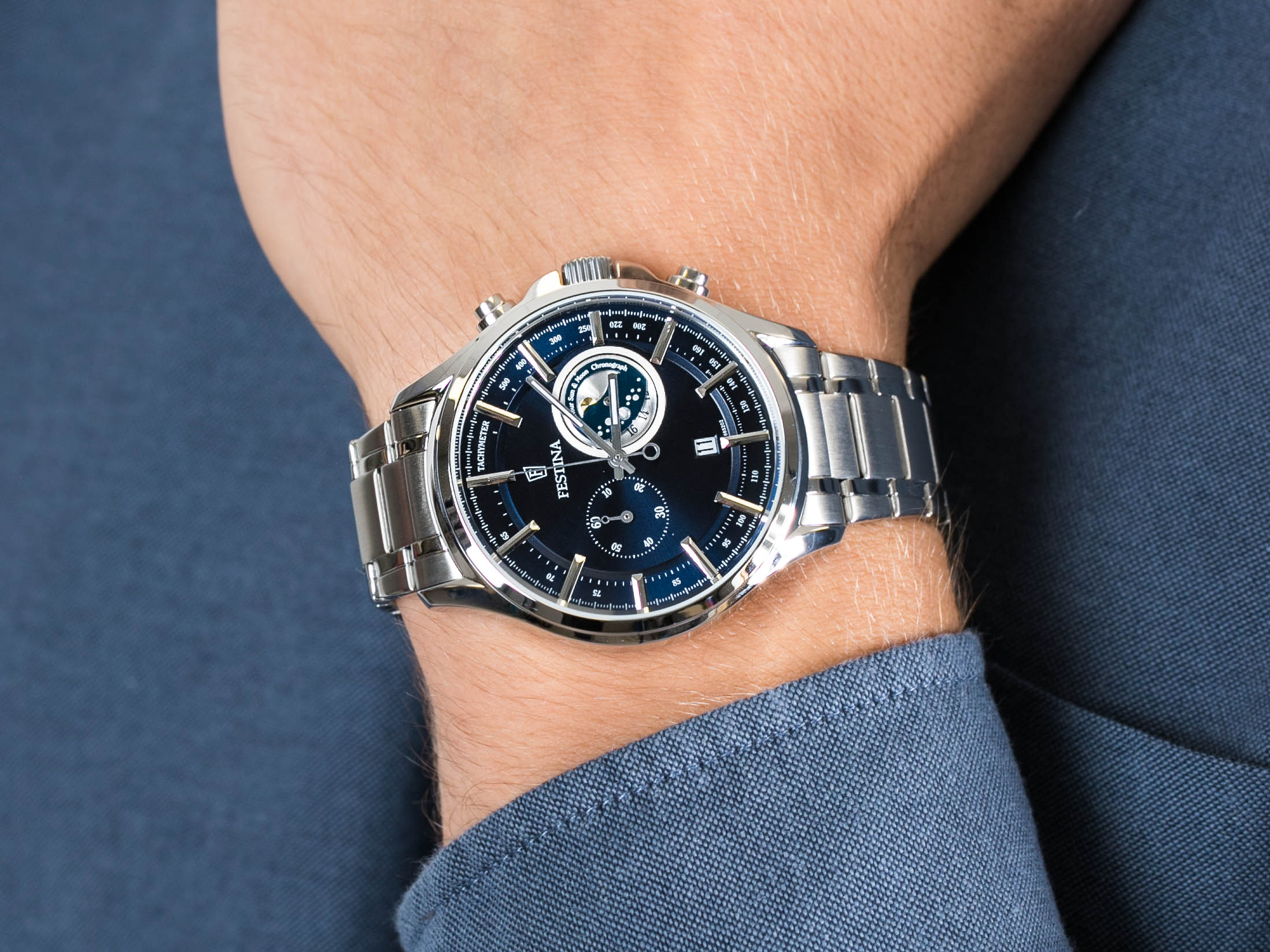Festina F6852-2 Sport Chrono zegarek fashion/modowy Chronograf - miniatura 4
