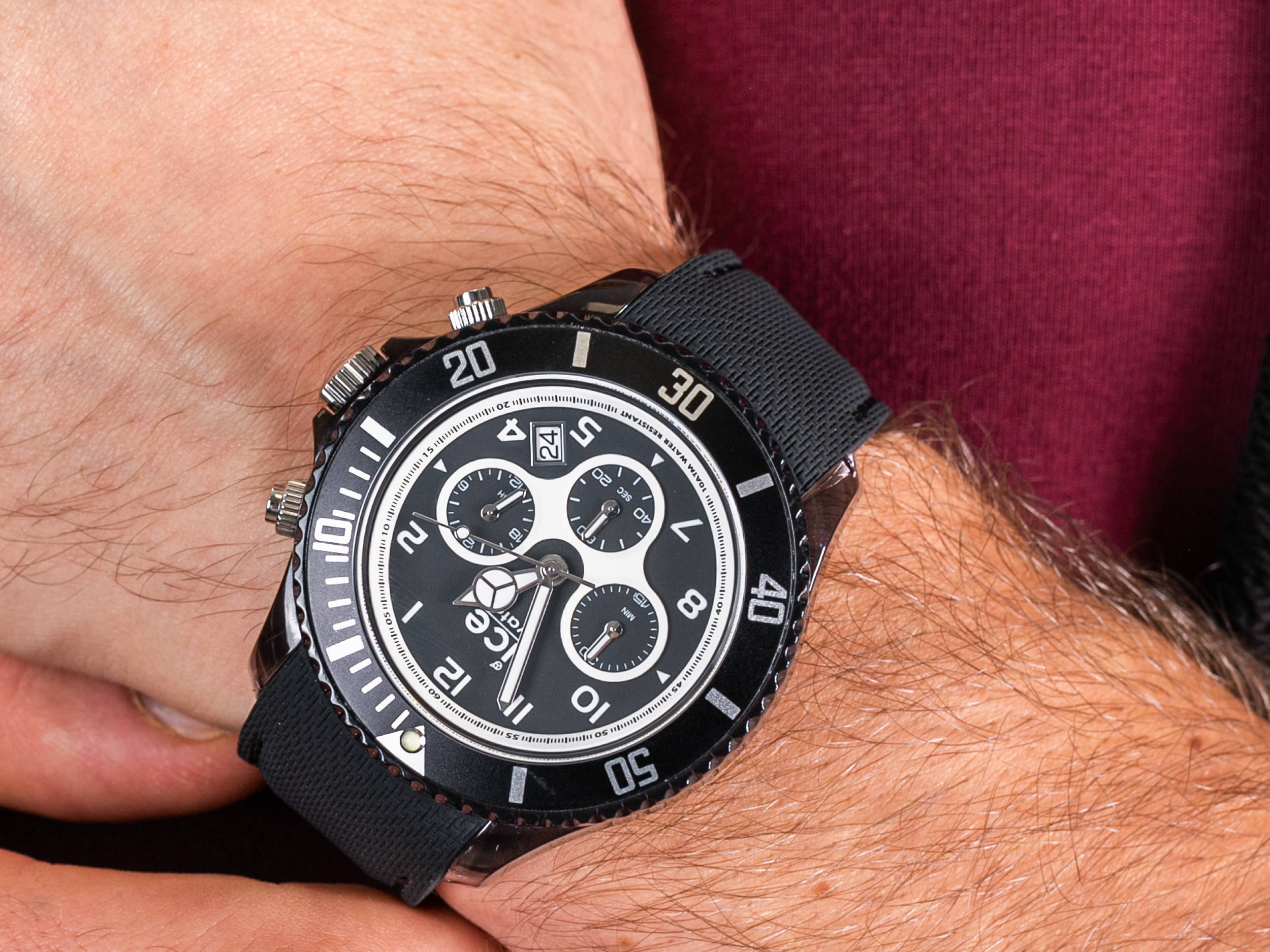ICE Watch ICE.014222 Ice Dune Black Rozm. XL zegarek fashion/modowy ICE-Dune - miniatura 4