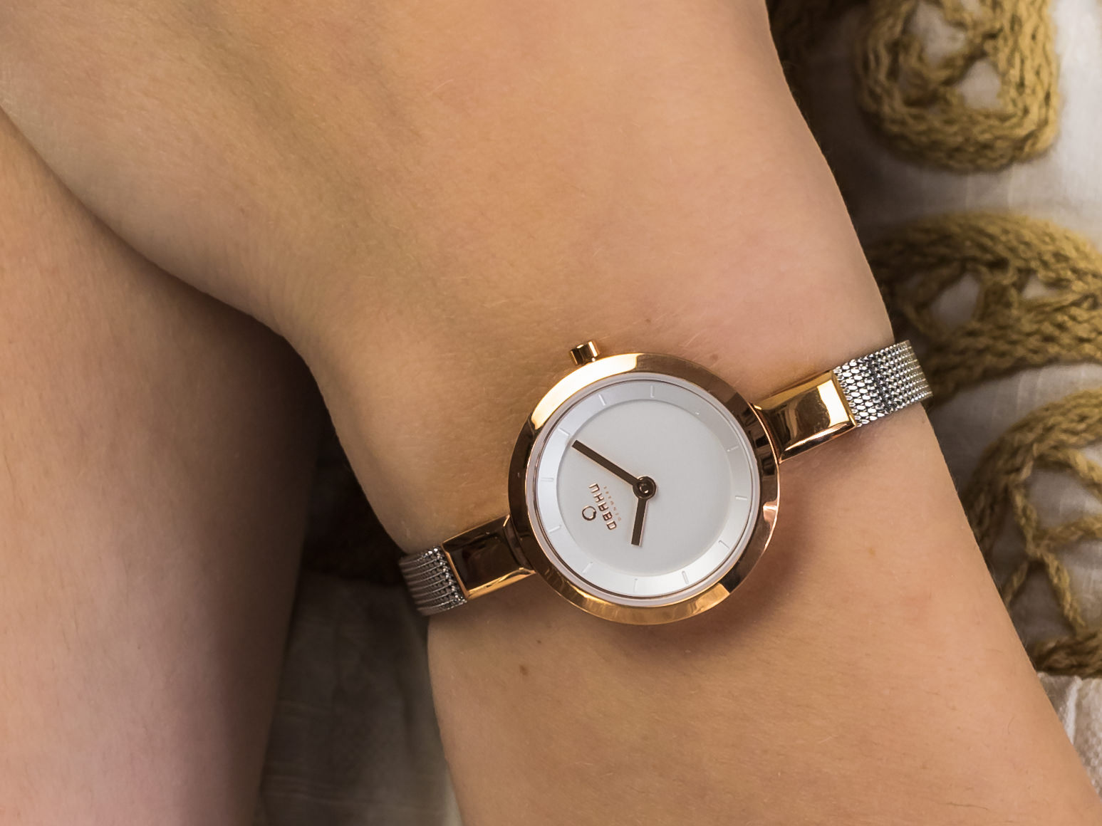 Obaku Denmark V129LVIMC zegarek fashion/modowy Slim - miniatura 4