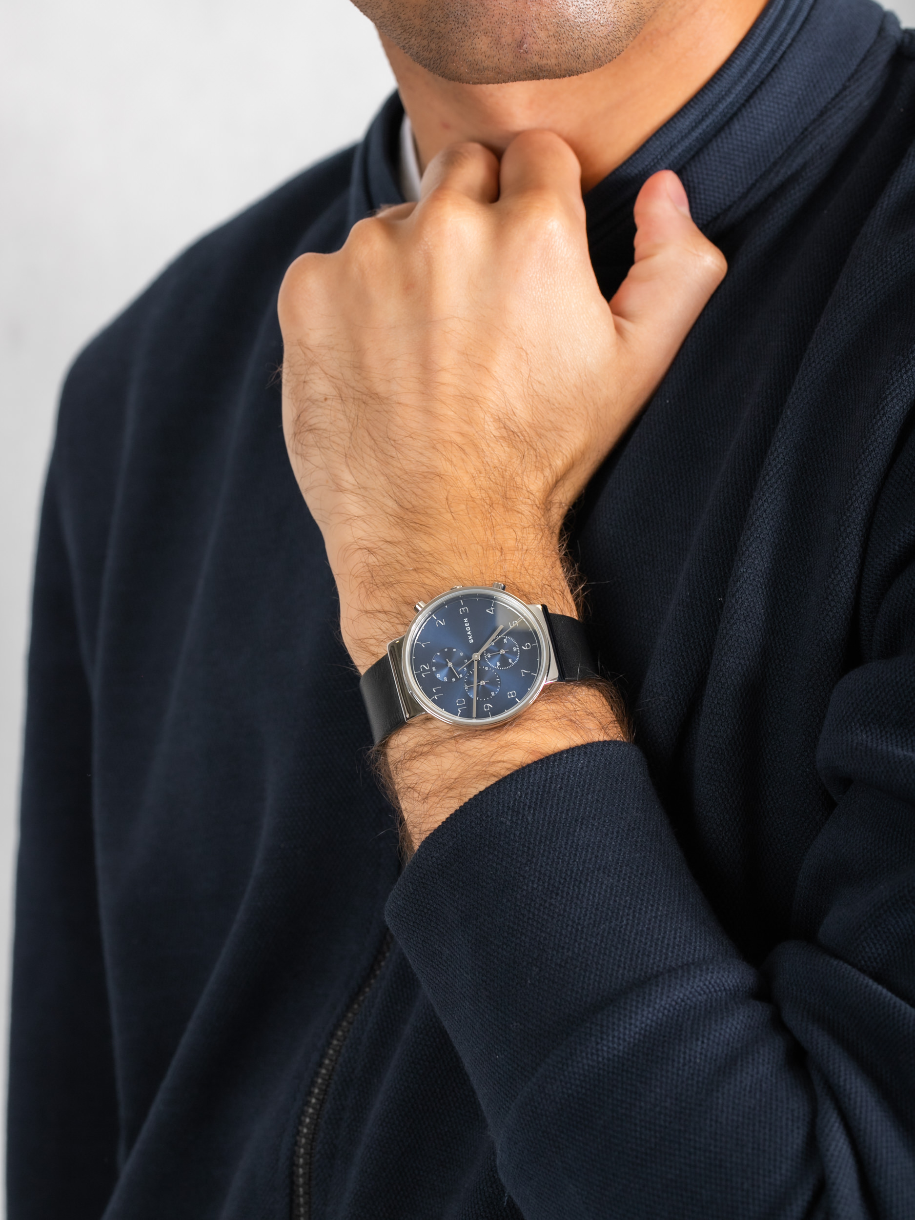 zegarek Skagen SKW6417 męski z chronograf Ancher - miniatura 3
