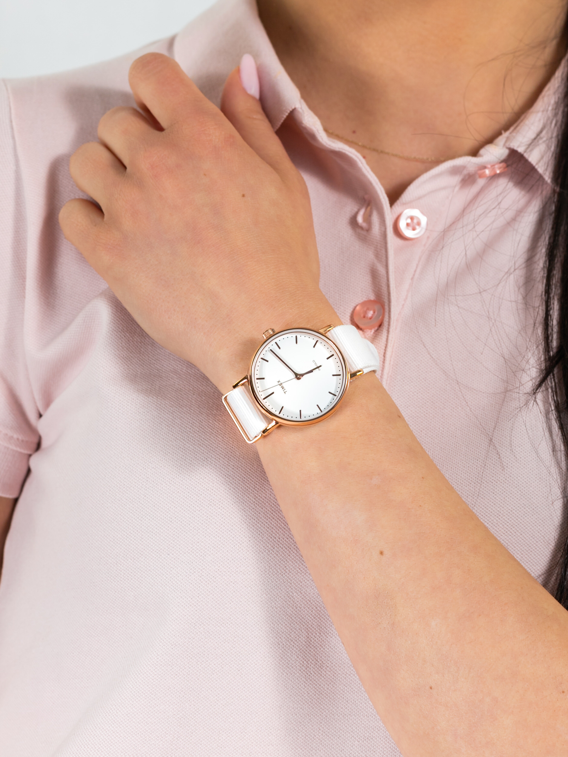 Timex TW2R49100 damski zegarek Fairfield pasek