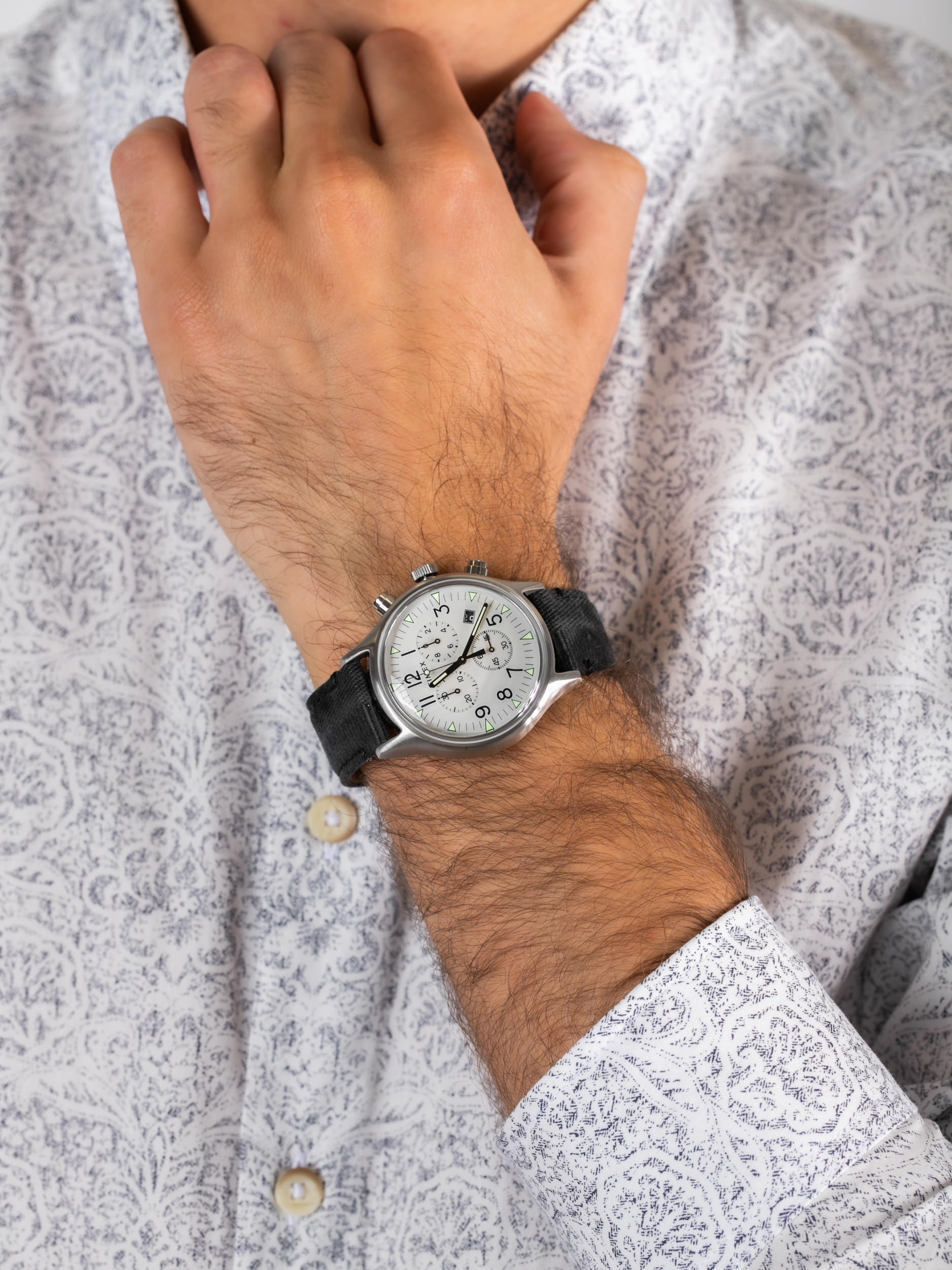 zegarek Timex TW2R68800 MK1 męski z chronograf MK1 - miniatura 3