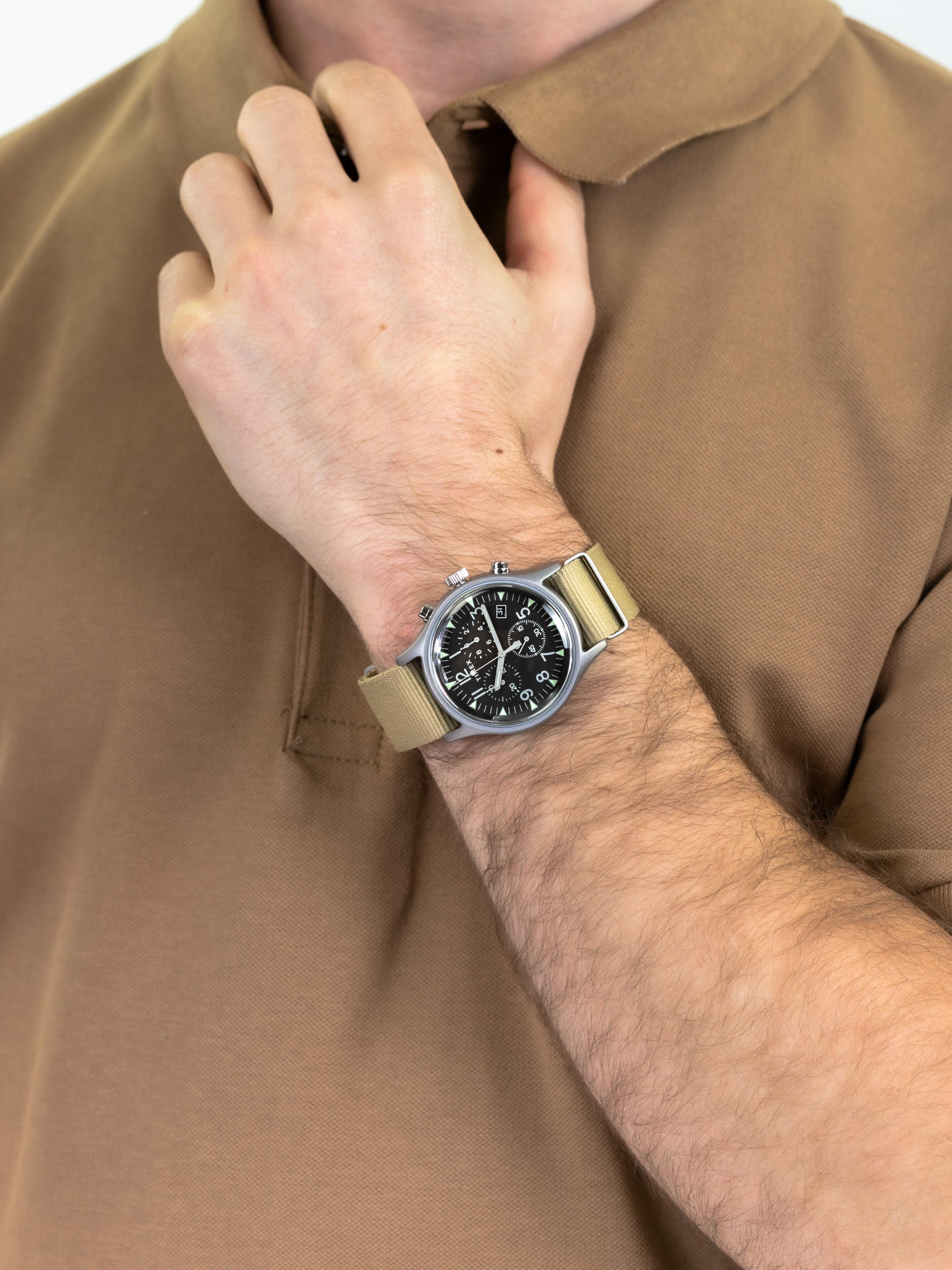 zegarek Timex TW2T10700 MK1 męski z chronograf MK1 - miniatura 3