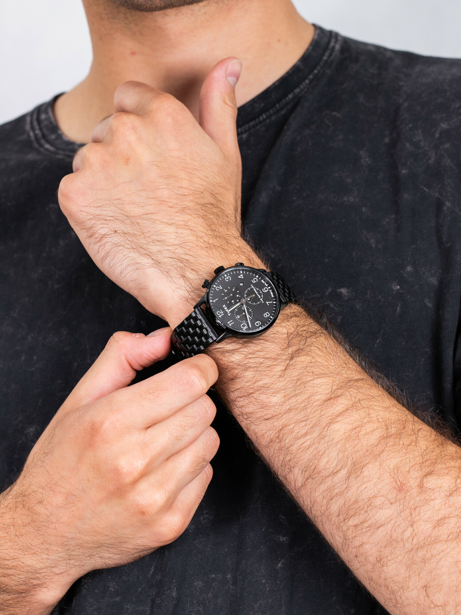 zegarek Timex TW2R72200 The Waterbury Chronograph męski z chronograf Waterbury - miniatura 3