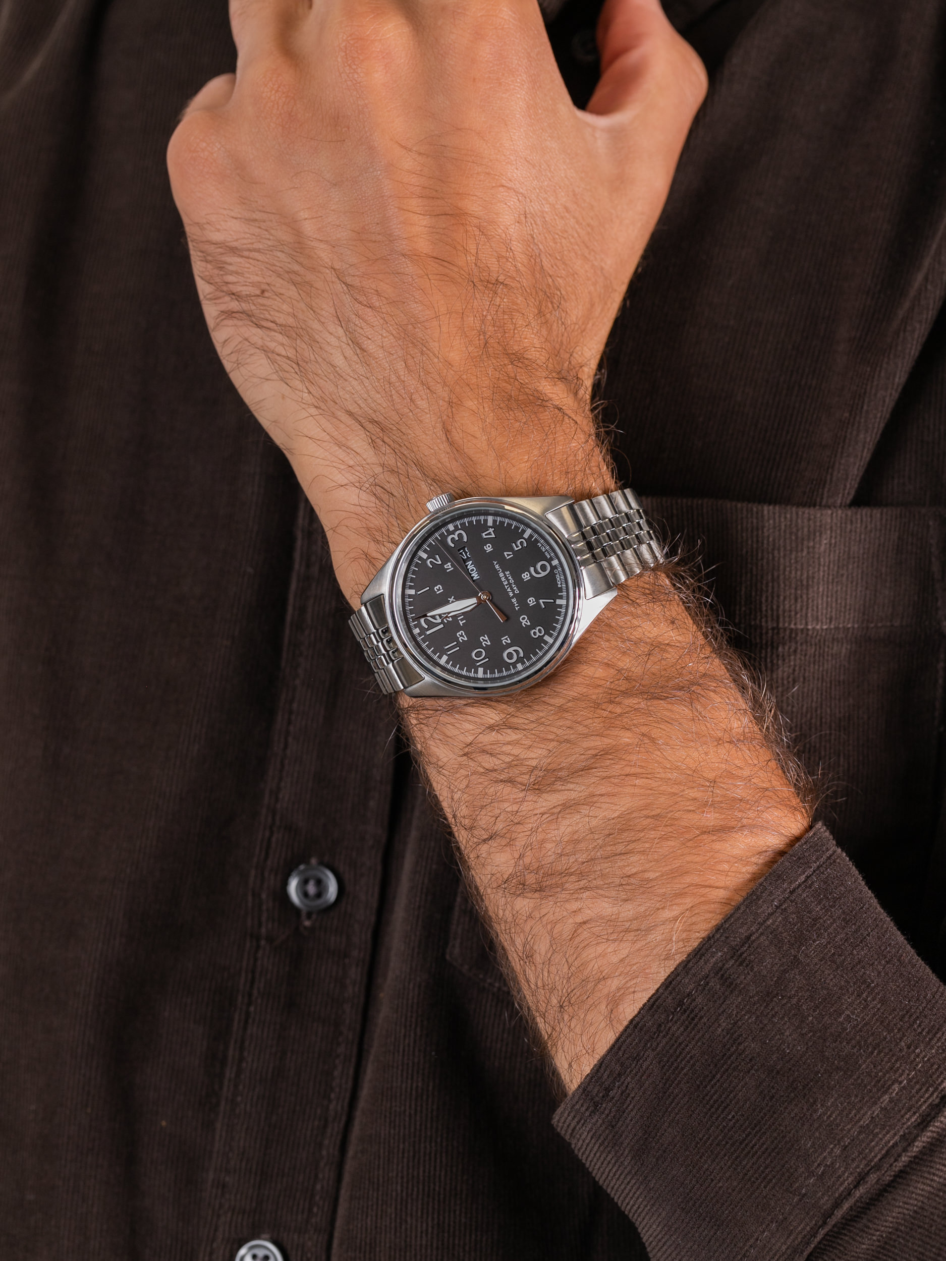 Timex TW2R89300 męski zegarek Waterbury bransoleta - miniatura 3