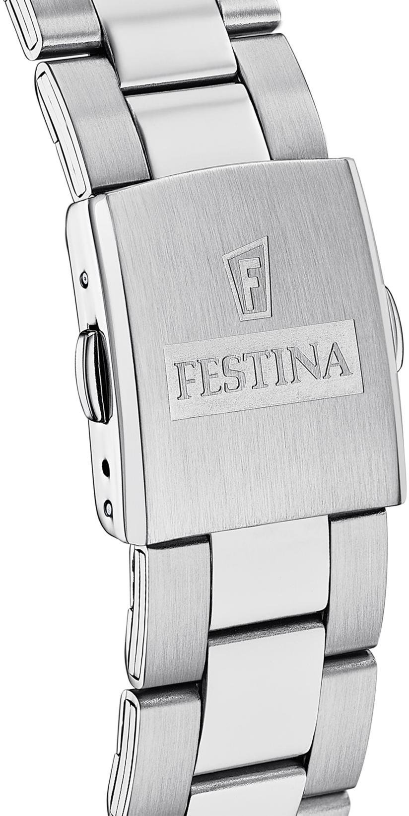 zegarek Festina F16820-2 Timeless Chronograph męski z tachometr Chronograf - miniatura 2