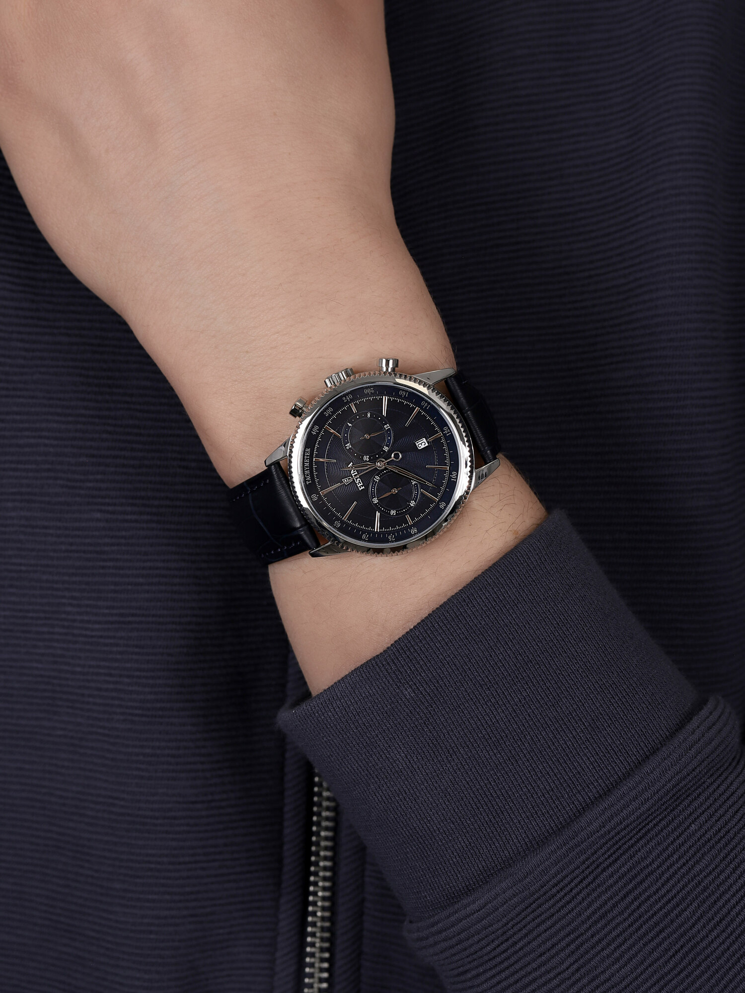 zegarek Festina F16893-2 Retro Chronograph męski z tachometr Trend - miniatura 3