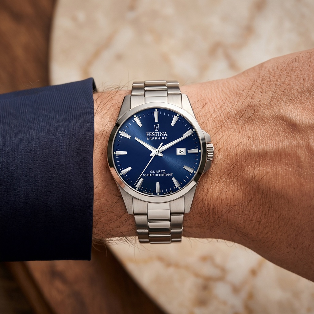 zegarek Festina F20024-3 srebrny Classic