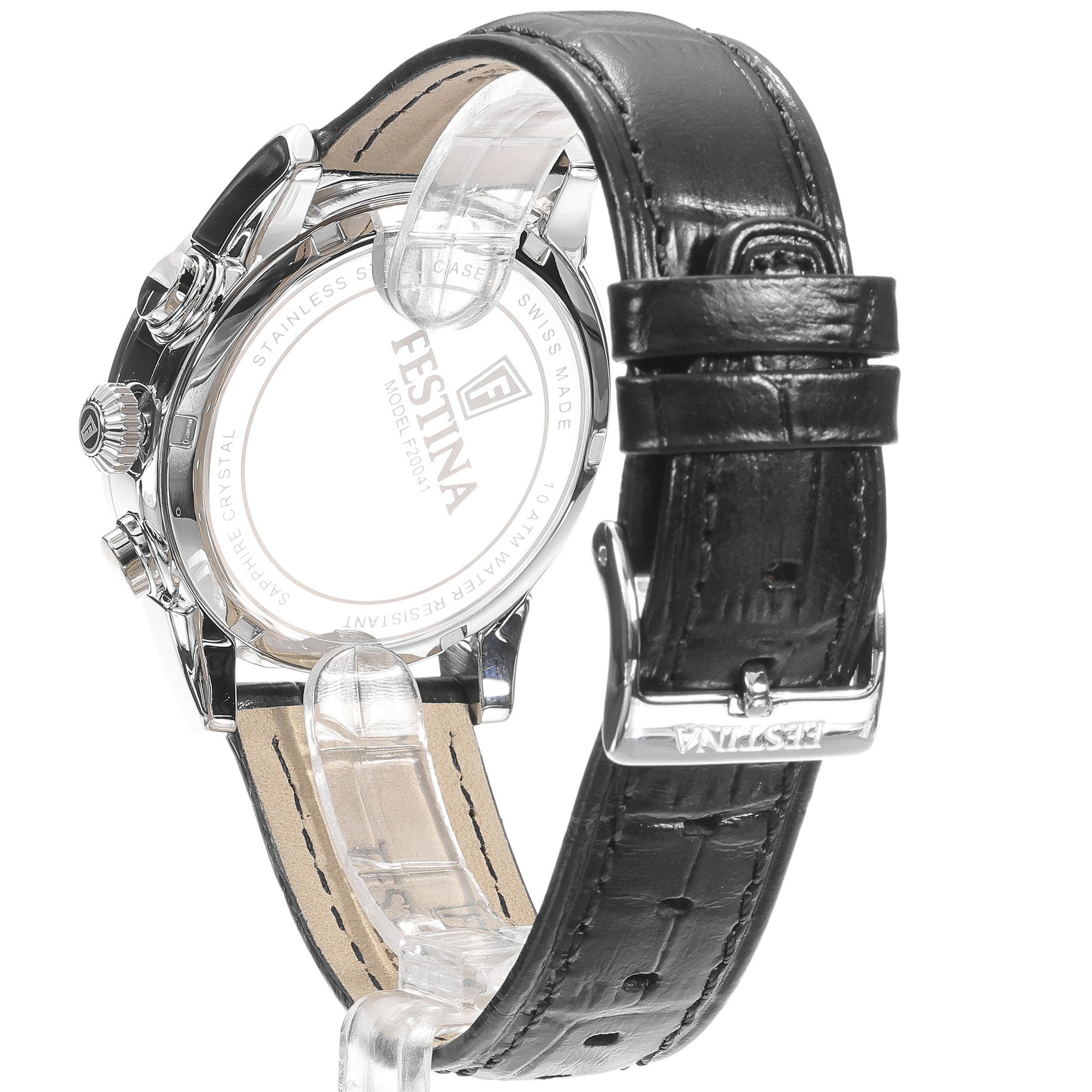 zegarek Festina F20041-4 Sport Chrono męski z chronograf Sport - miniatura 4
