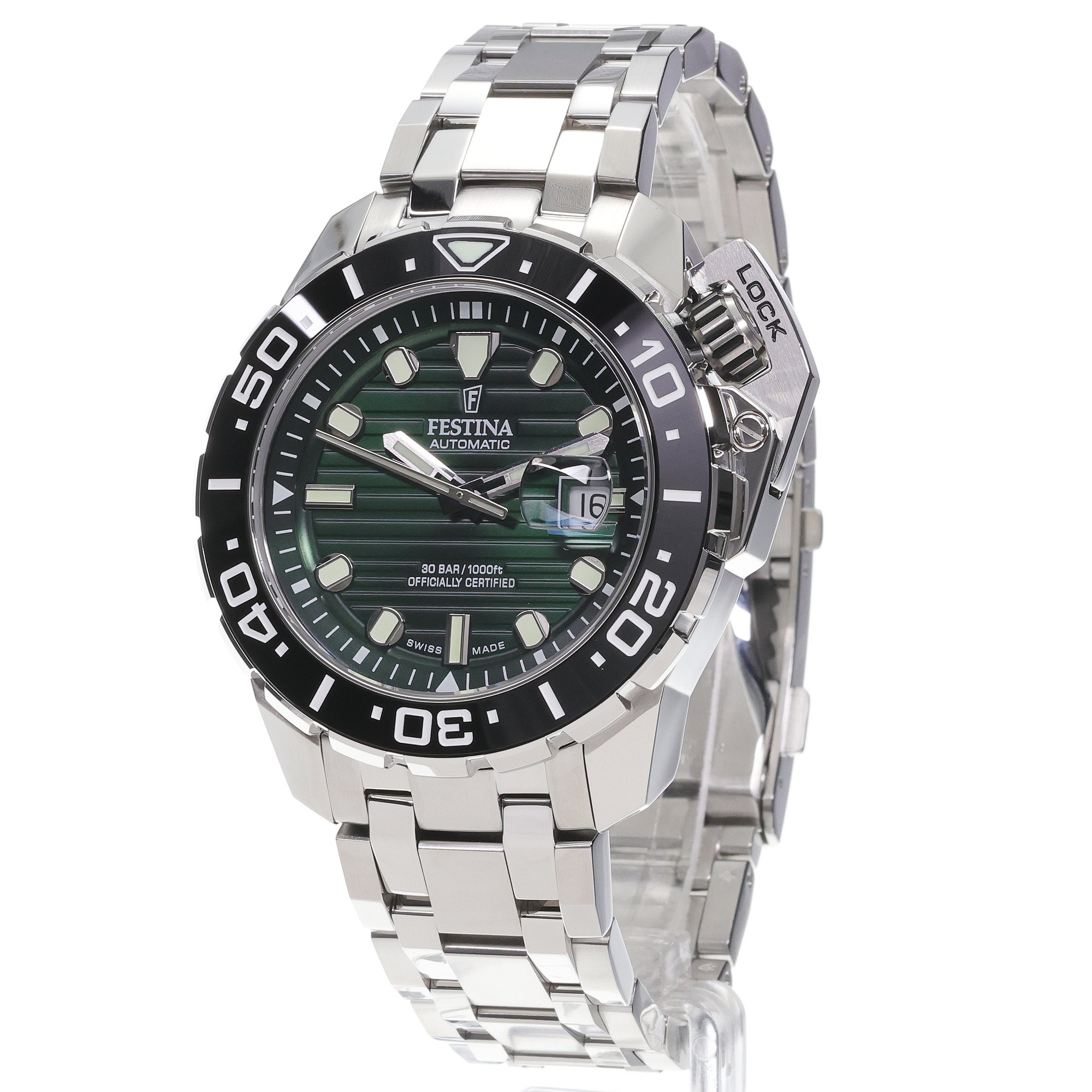 zegarek Festina F20043-4 The Originals SET Automatic szafirowe - miniatura 2