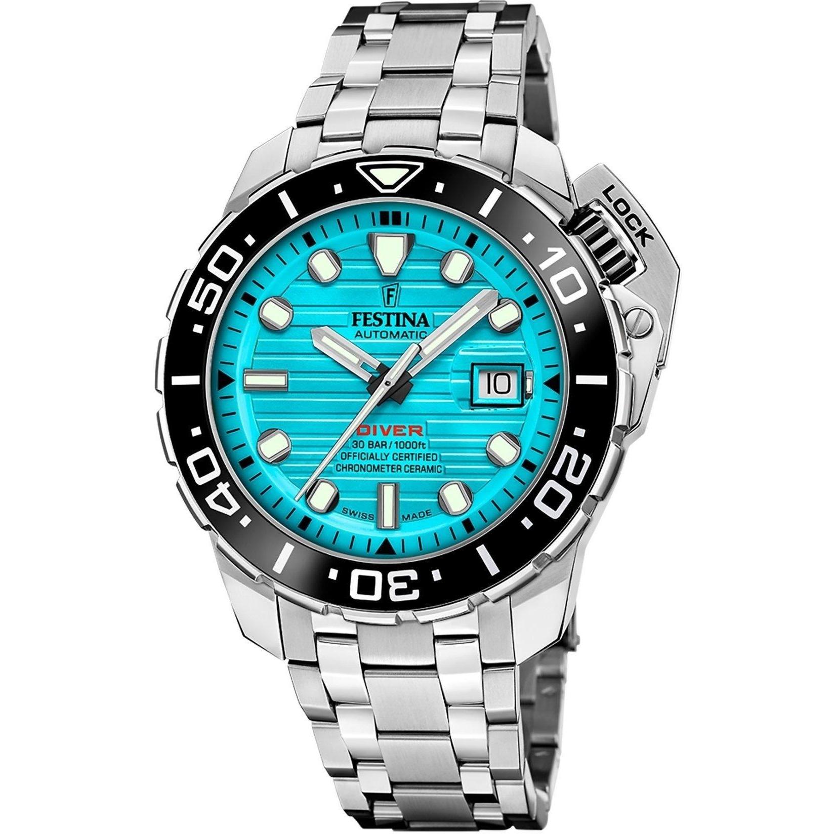 zegarek Festina F20043-5 automatyczny męski The Originals The Originals 47mm