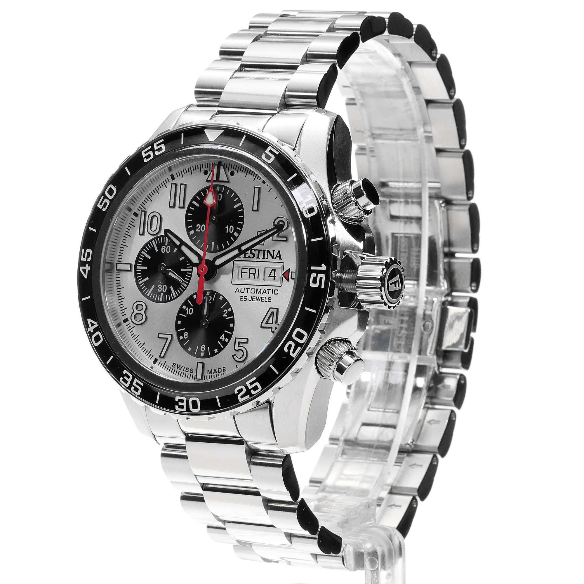 zegarek Festina F20055-1 automatyczny męski Automatic Aviator North Chrono Automatic