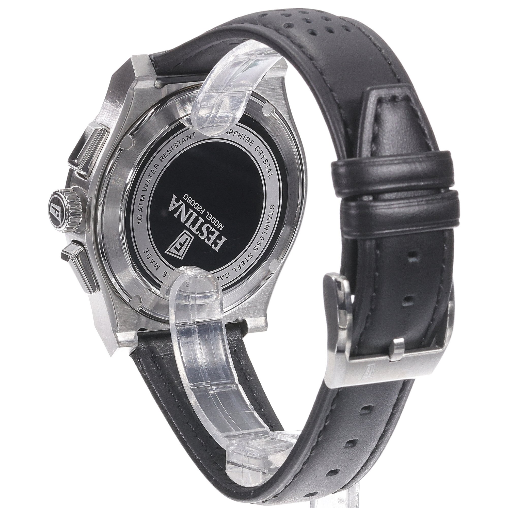 zegarek Festina F20060-1 męski z chronograf Swiss Made - miniatura 4