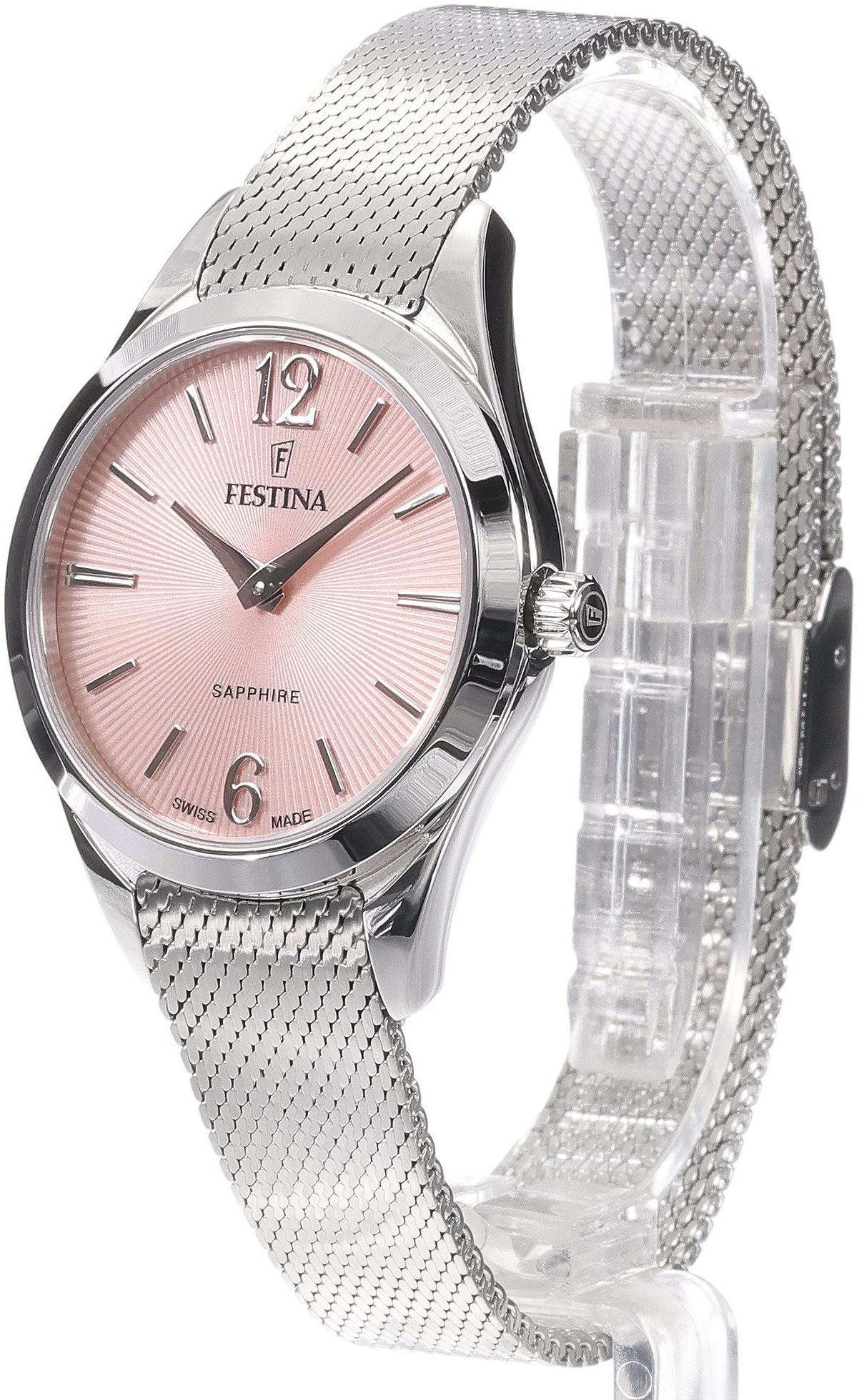 zegarek Festina F20076-2 kwarcowy damski Damskie Grace - miniatura 6