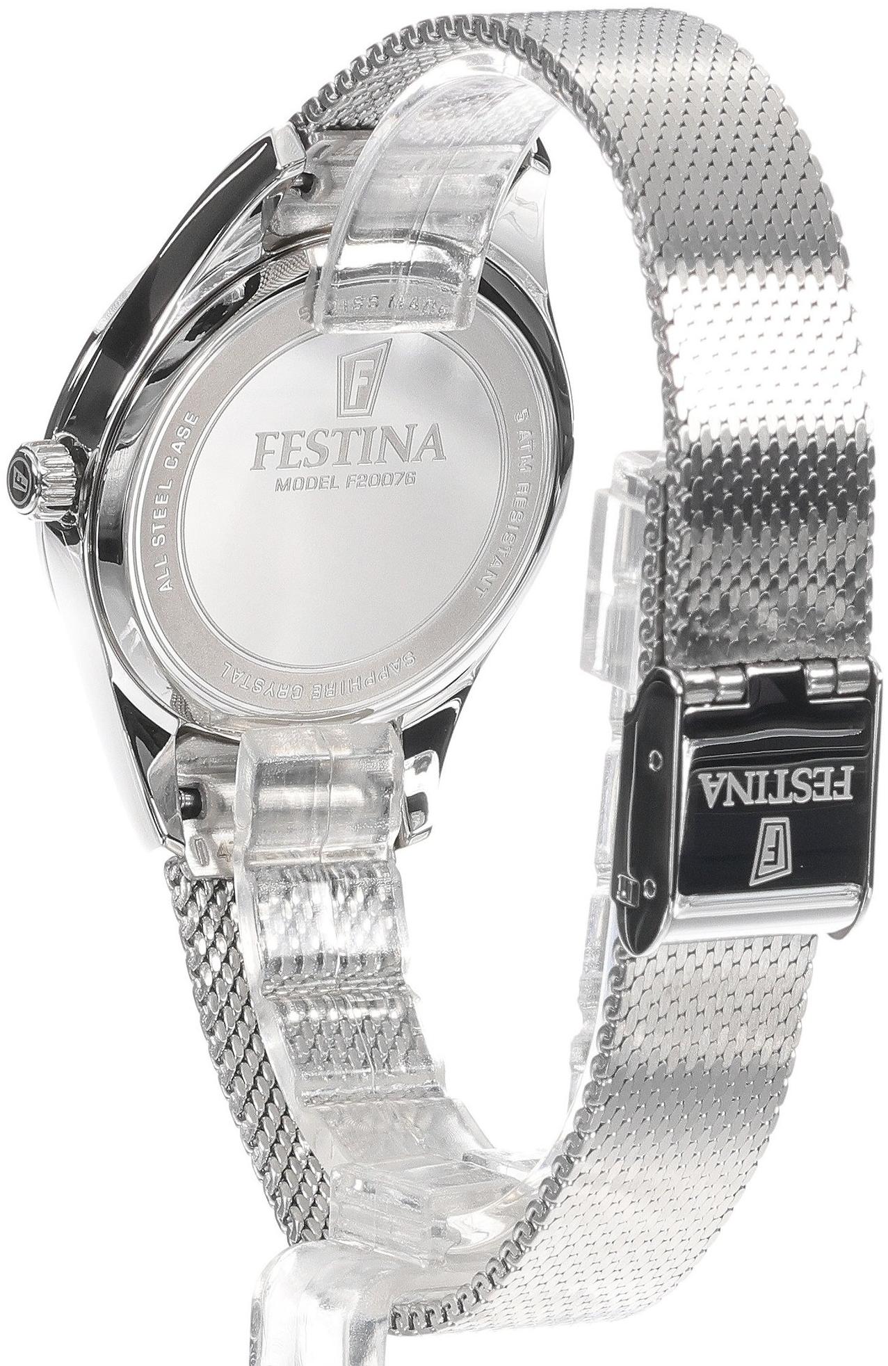zegarek Festina F20076-2 srebrny Damskie - miniatura 7