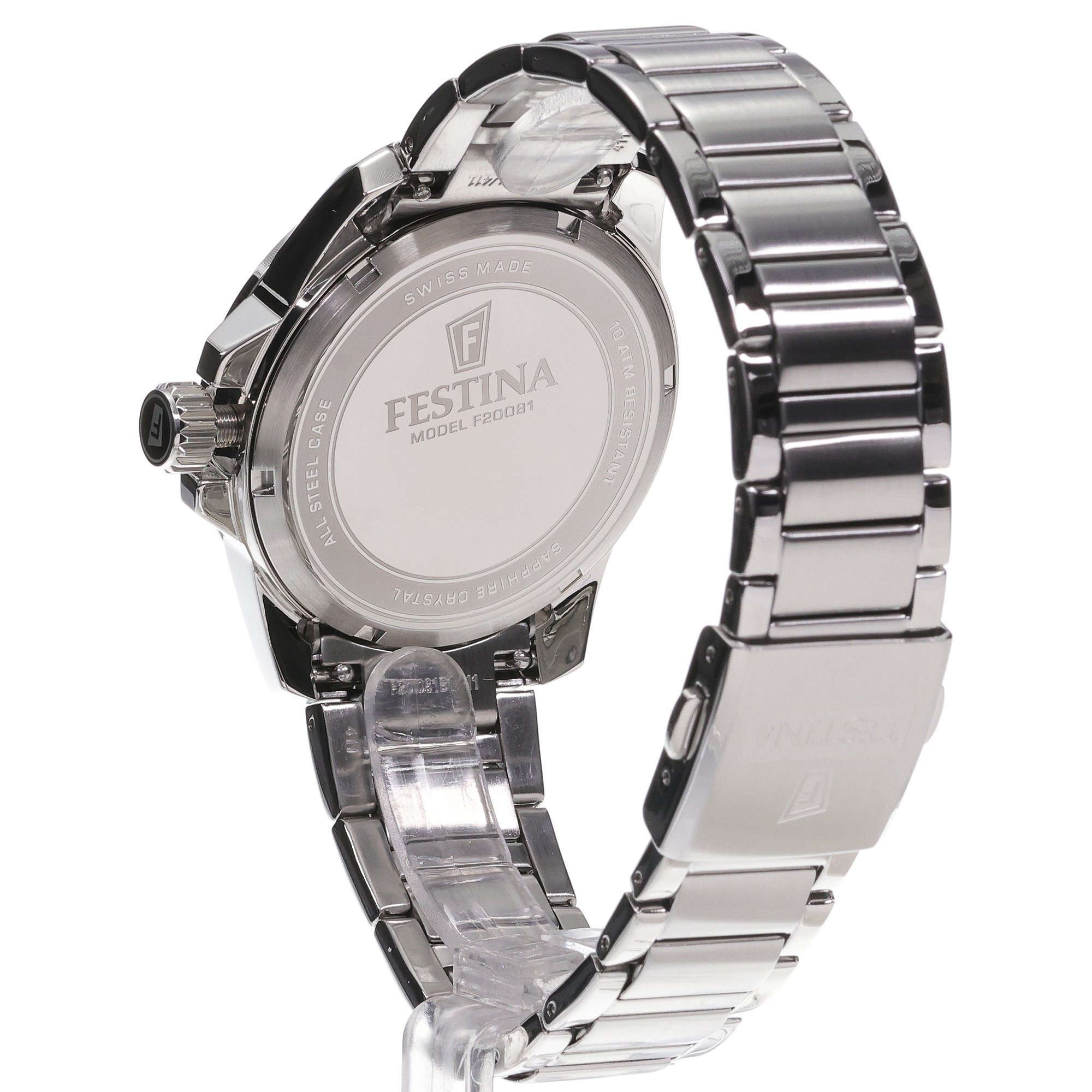 zegarek Festina F20081-1 kwarcowy męski Swiss Made Field - miniatura 4