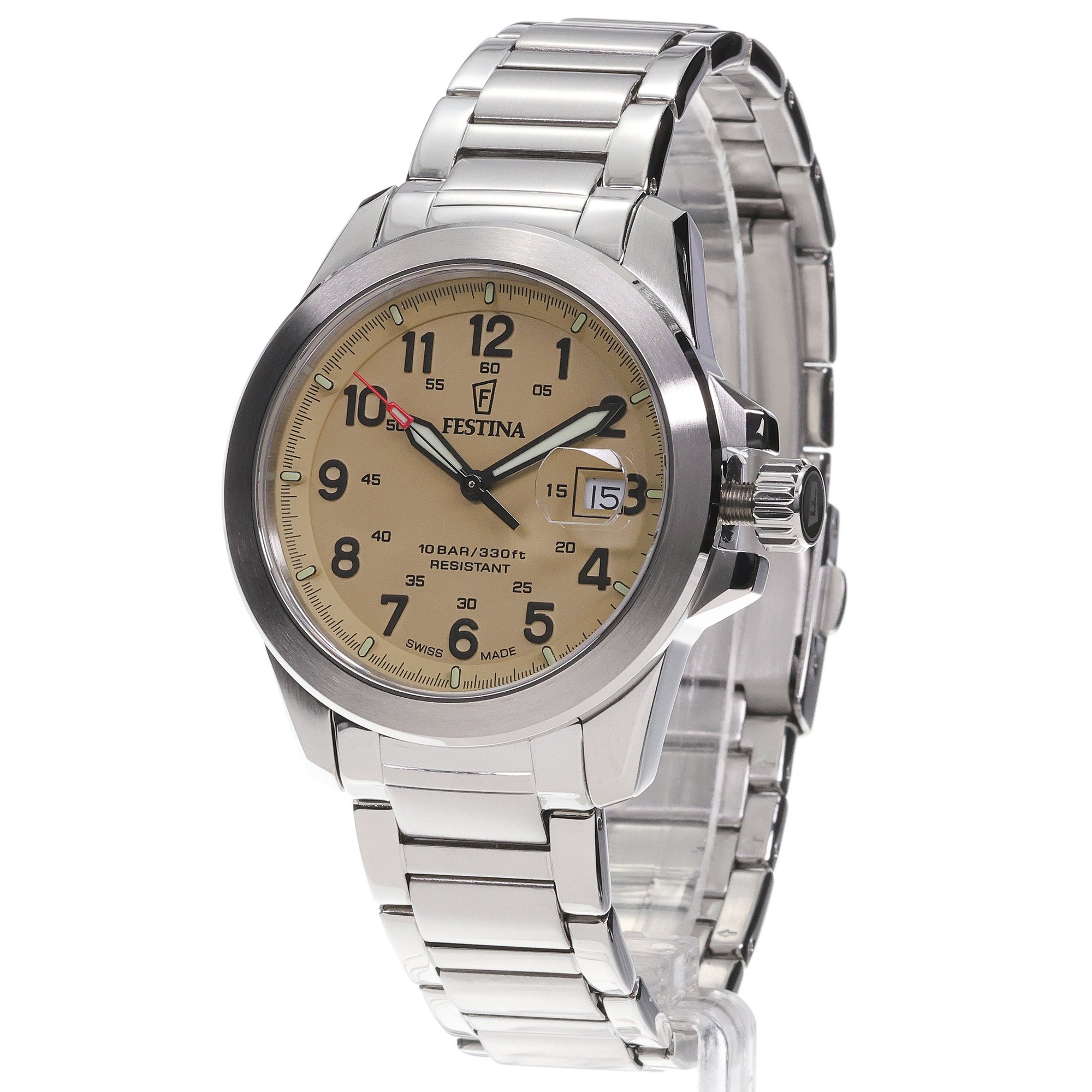zegarek Festina F20081-1 srebrny Swiss Made - miniatura 2
