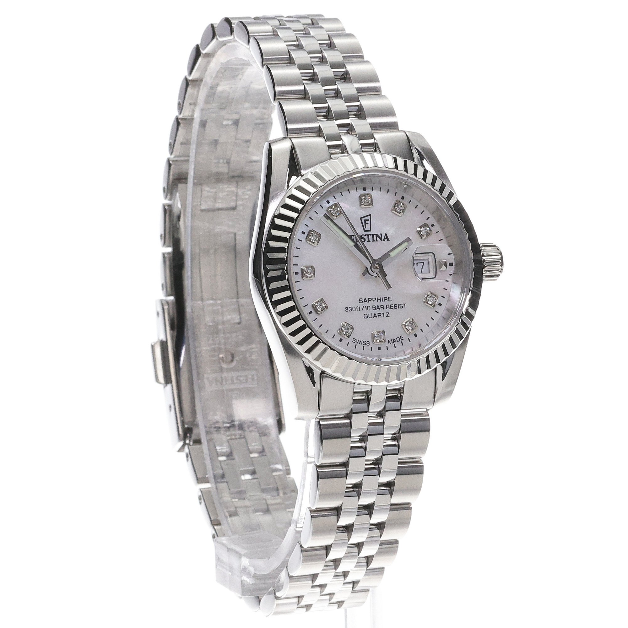 zegarek Festina F20087-1 kwarcowy damski Swiss Made Swiss Made Classic