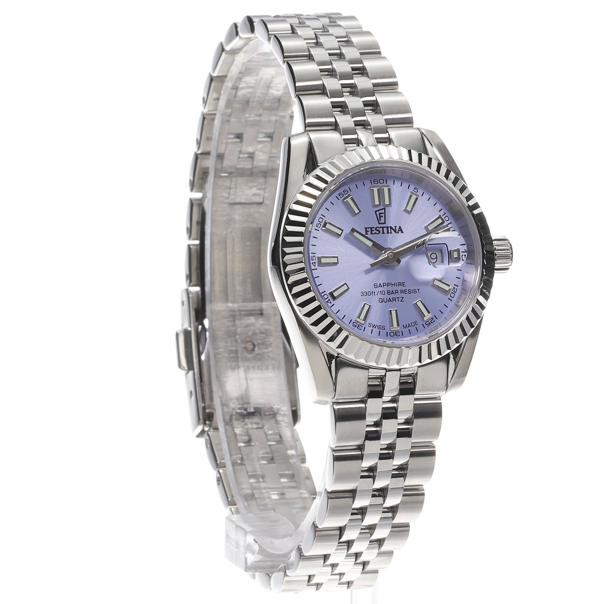 zegarek Festina F20087-3 kwarcowy damski Swiss Made Swiss Made Classic - miniatura 3