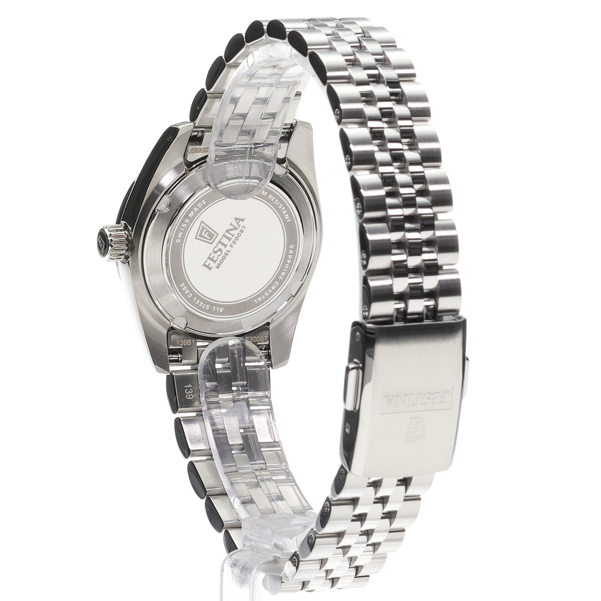 zegarek Festina F20087-3 srebrny Swiss Made - miniatura 4