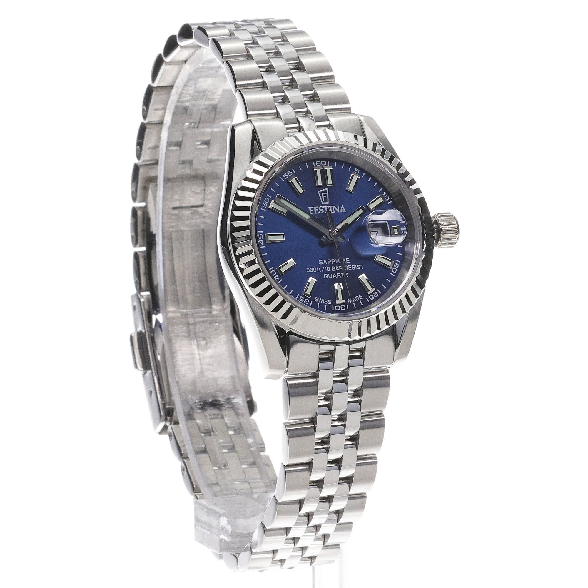 zegarek Festina F20087-4 kwarcowy damski Swiss Made Swiss Made Classic - miniatura 3