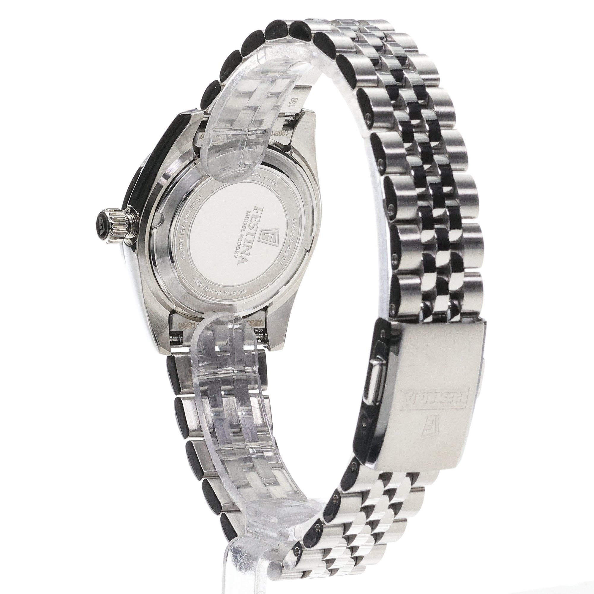 zegarek Festina F20087-4 srebrny Swiss Made - miniatura 4