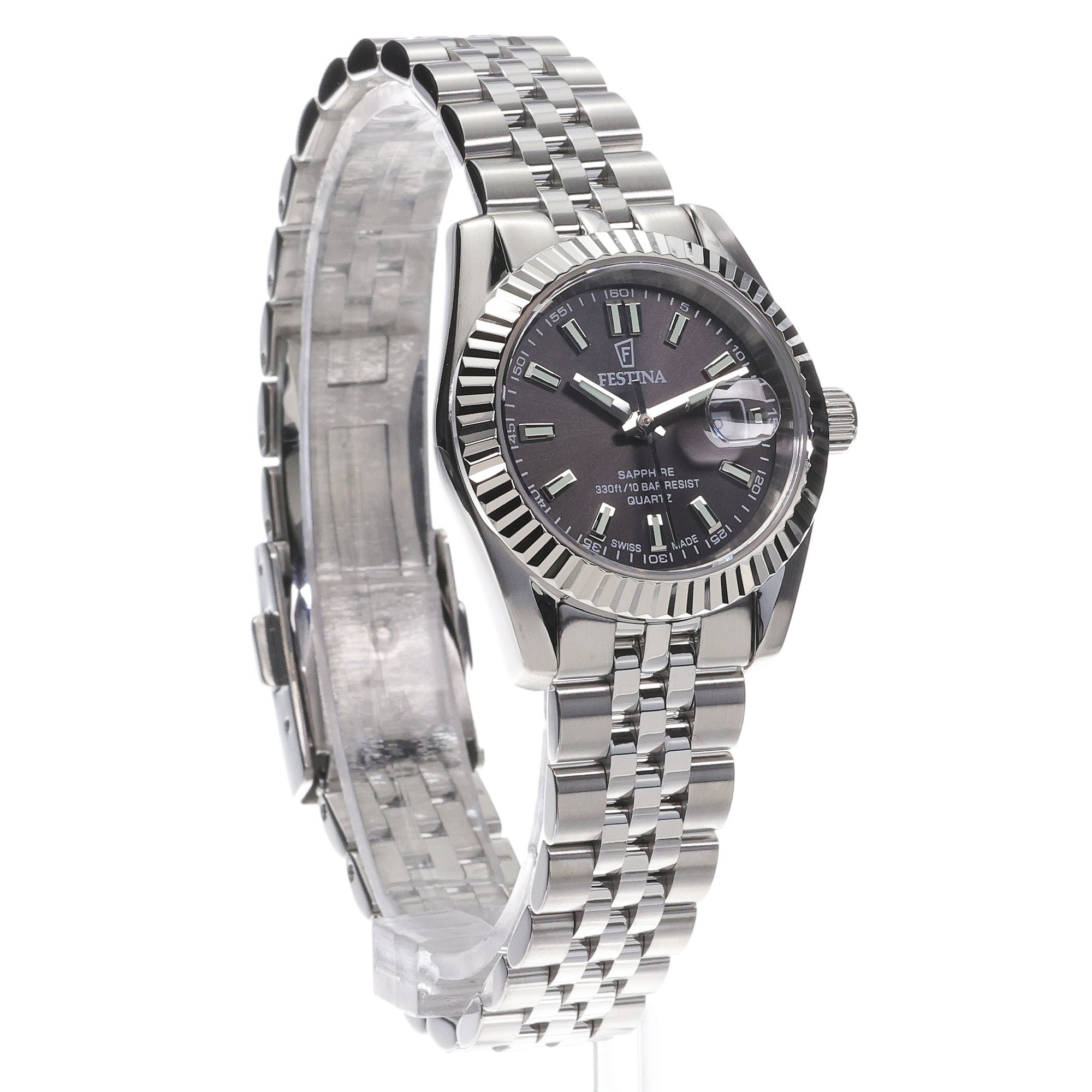 zegarek Festina F20087-6 kwarcowy damski Swiss Made Swiss Made Classic - miniatura 3