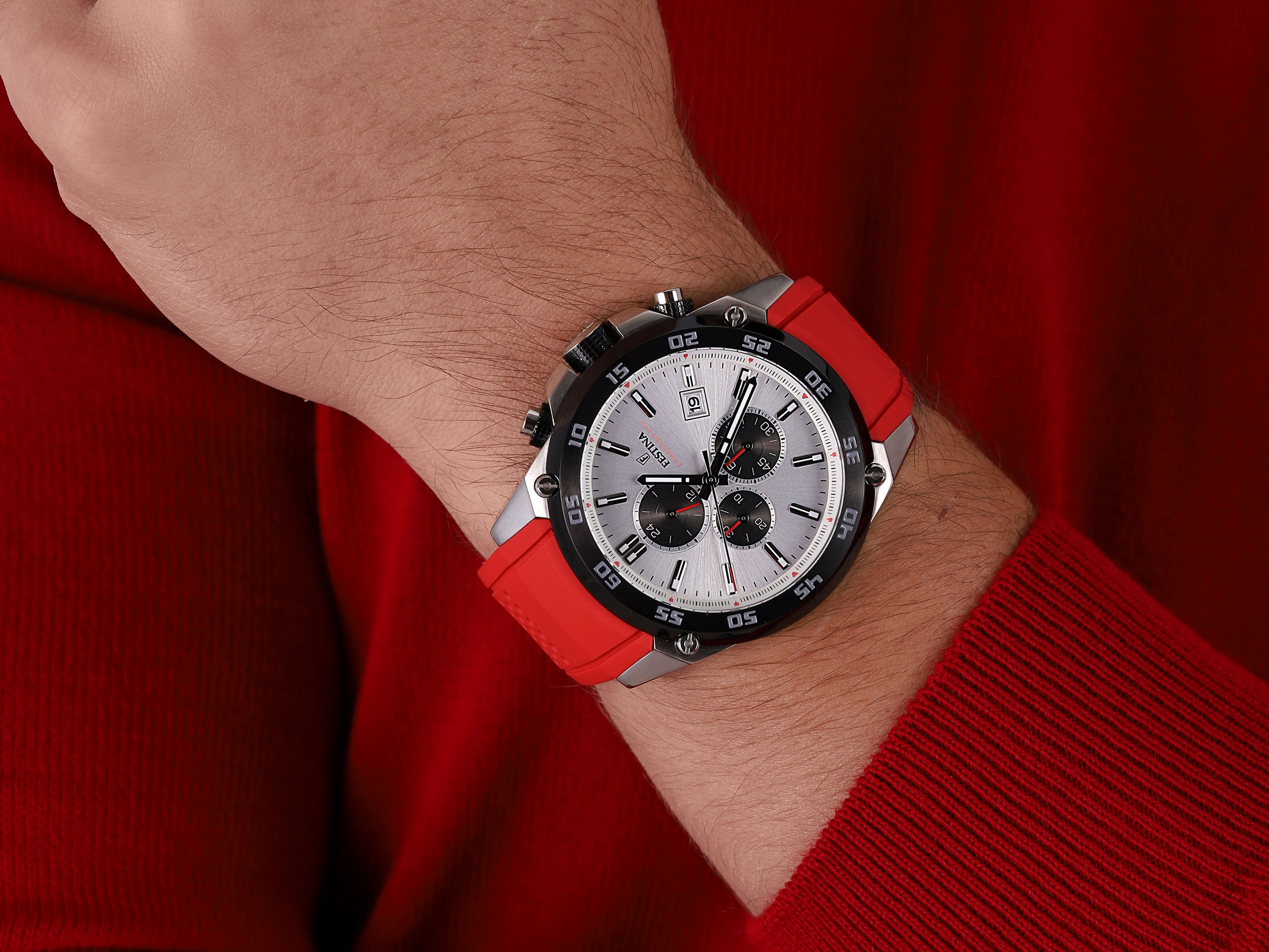 zegarek Festina F20330-1 The Originals Chronograph męski z chronograf Chronograf