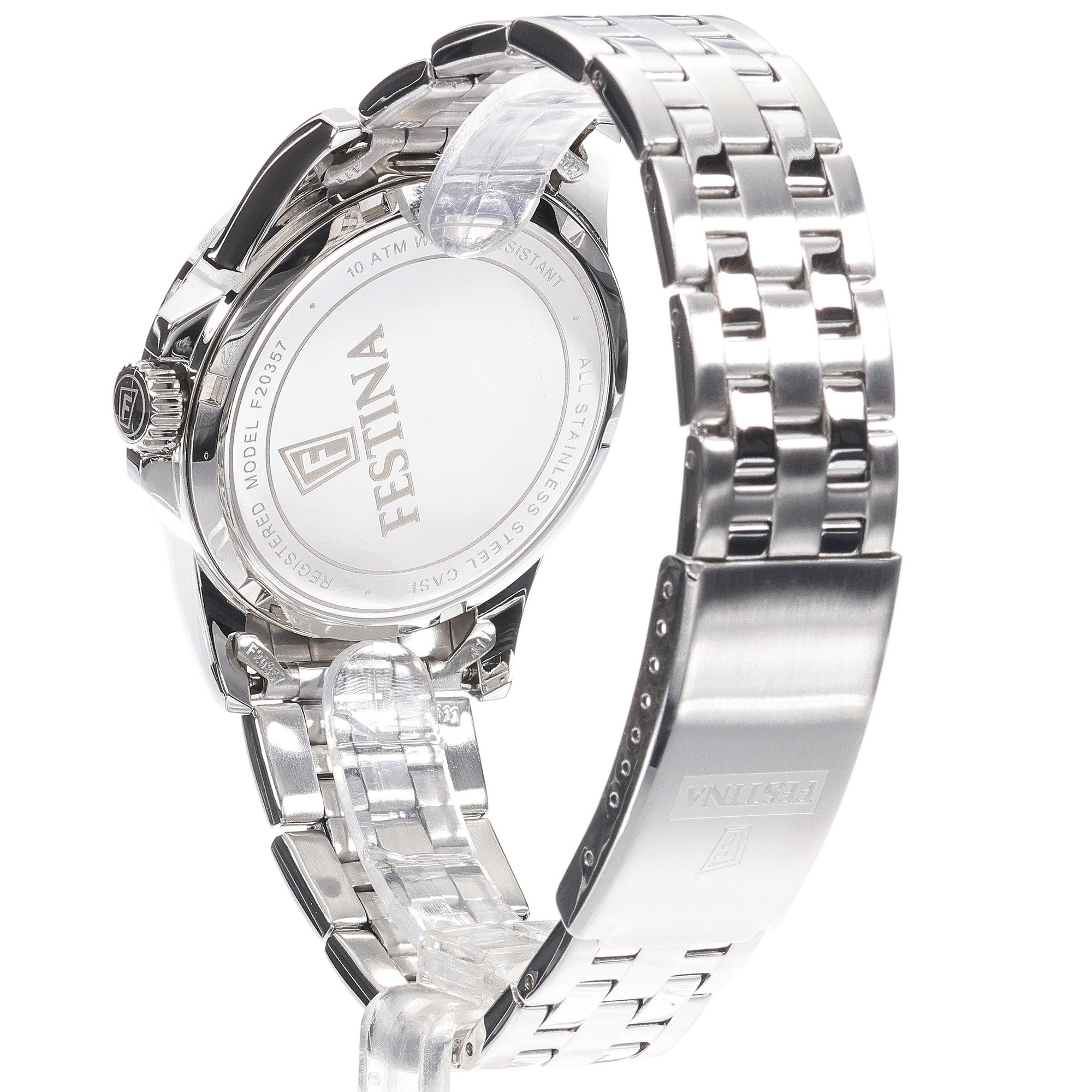 zegarek Festina F20357-3 srebrny Classic - miniatura 4
