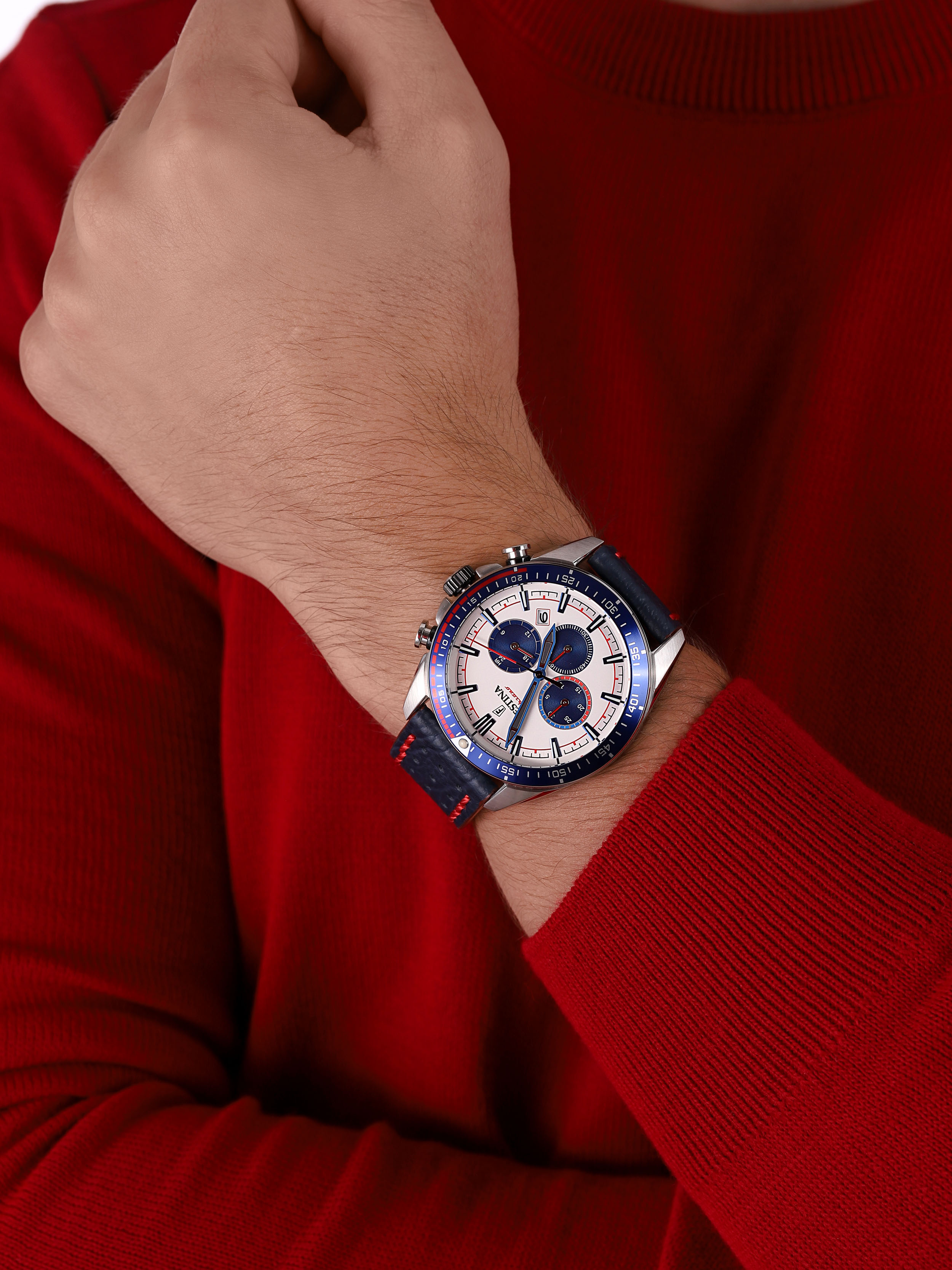zegarek Festina F20377-1 Chrono Sport męski z chronograf Chronograf - miniatura 3