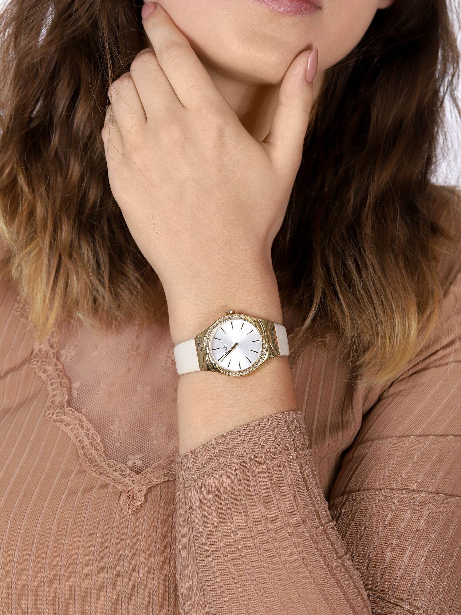 zegarek Festina F20389-1 kwarcowy damski Classic Only For Ladies - miniatura 3