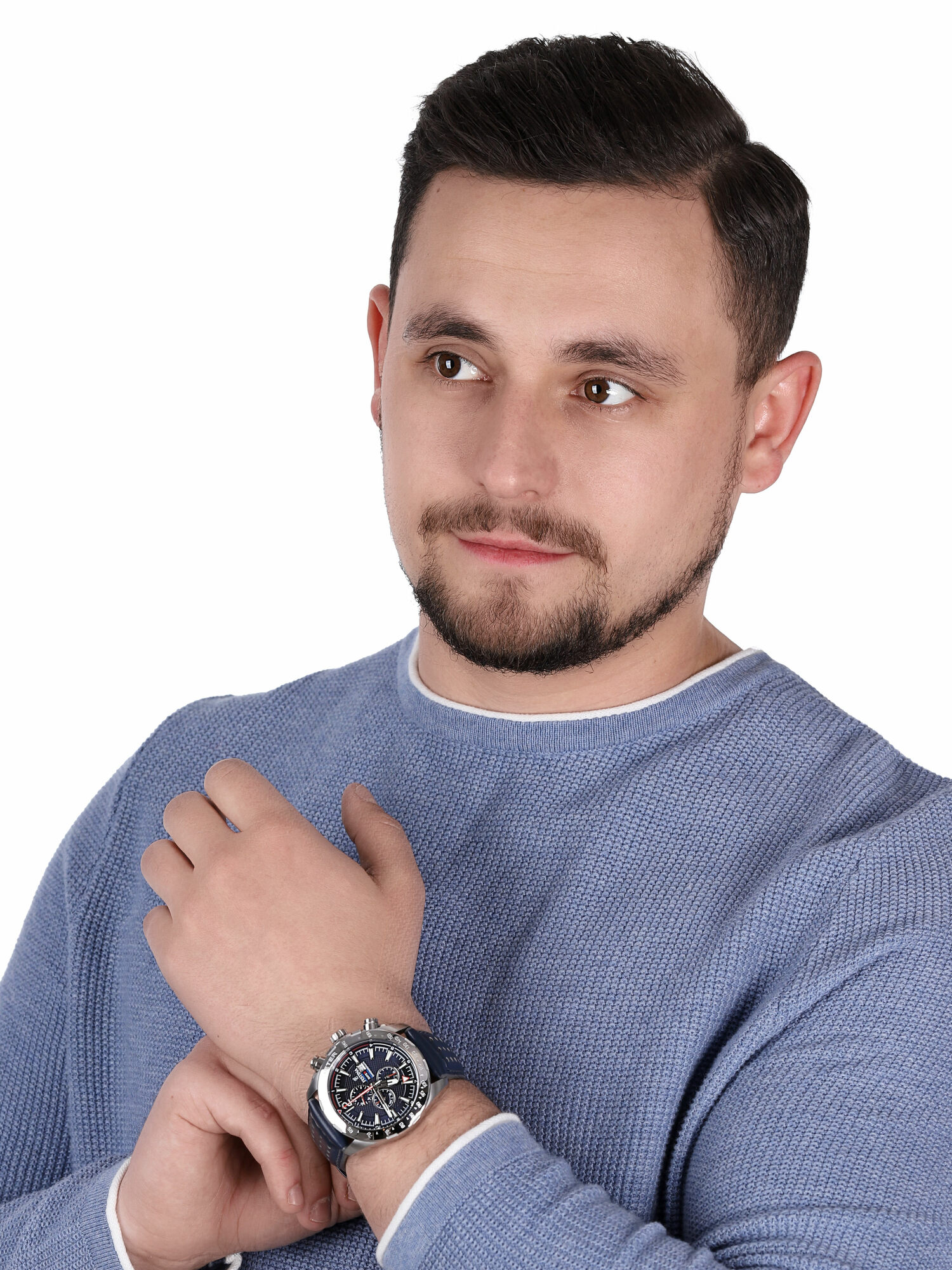zegarek Festina F20440-2 srebrny Chronograf - miniatura 2