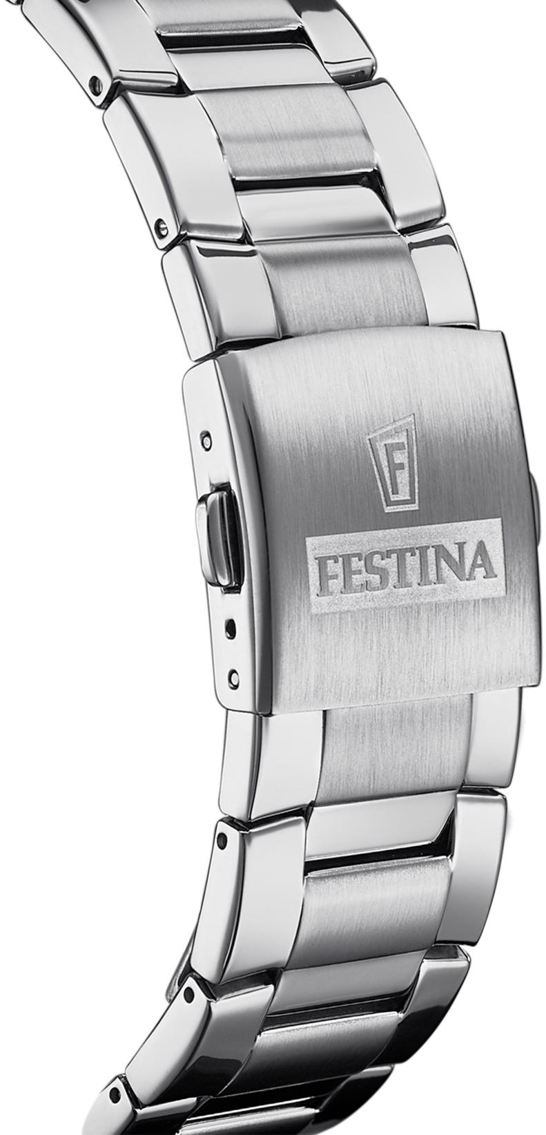 zegarek Festina F20463-3 srebrny Chronograf - miniatura 7