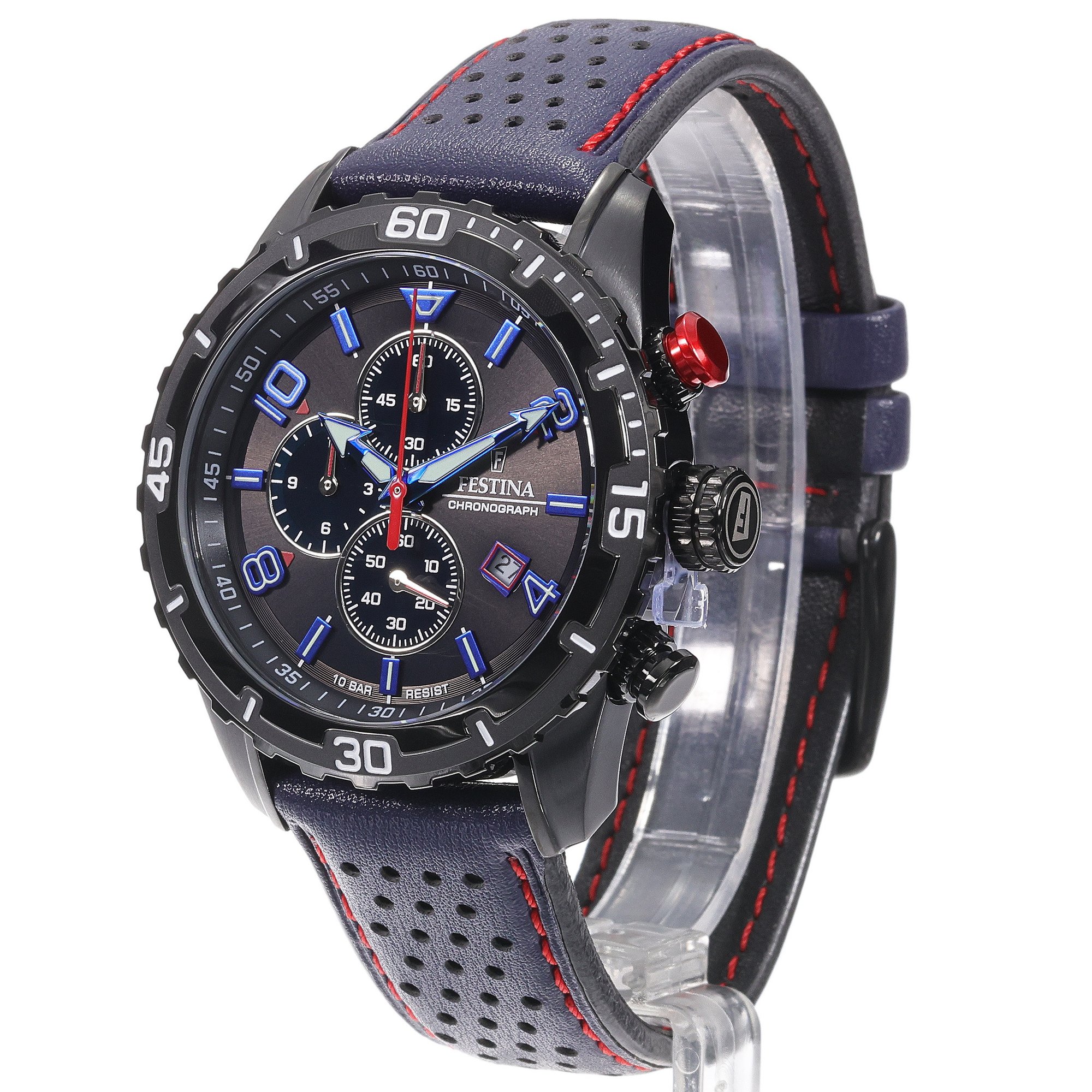 zegarek Festina F20519-3 czarny Chronograf - miniatura 2