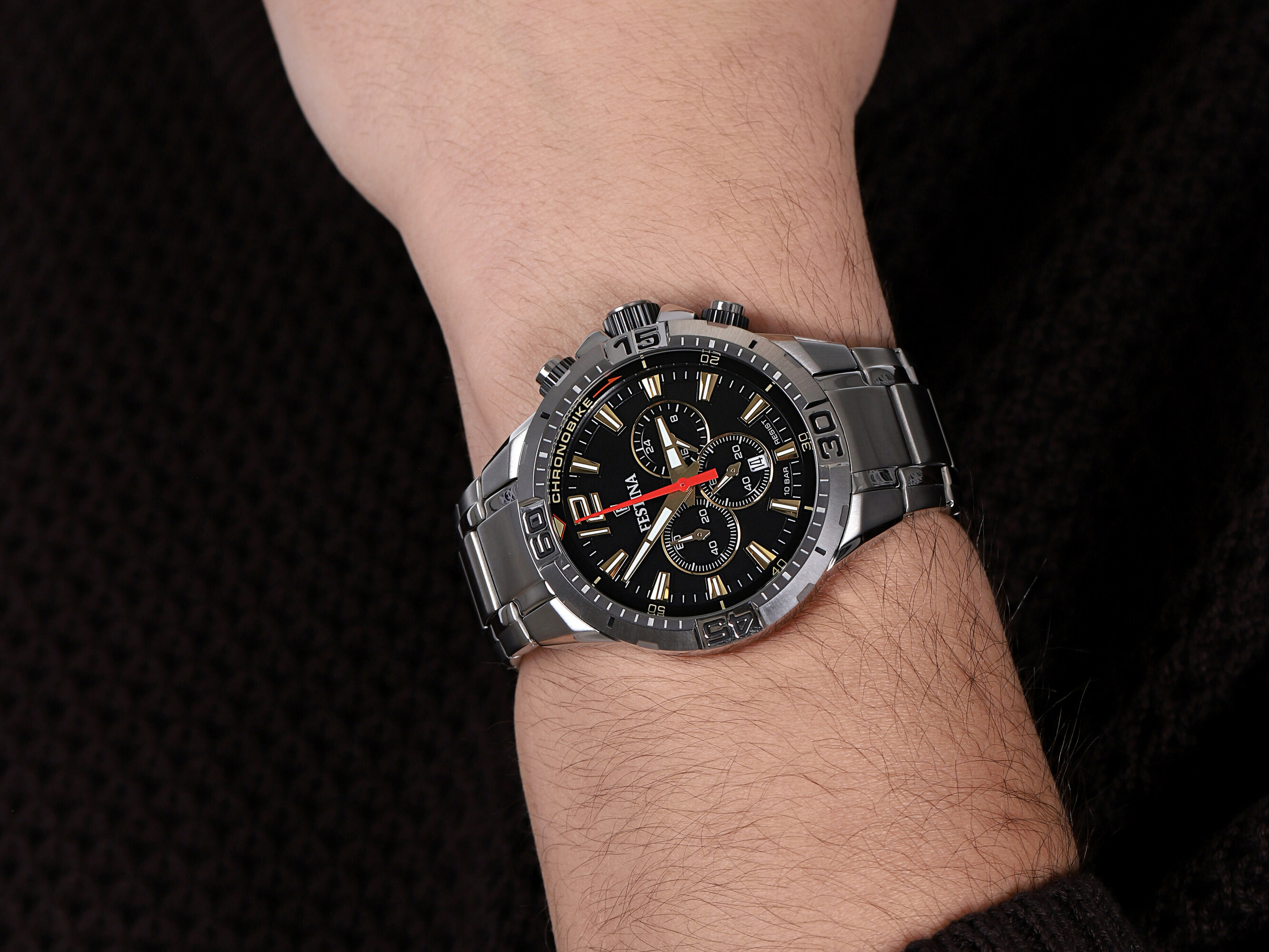 zegarek Festina F20522-5 CHRONO BIKE 20 męski z chronograf Chrono Bike - miniatura 4