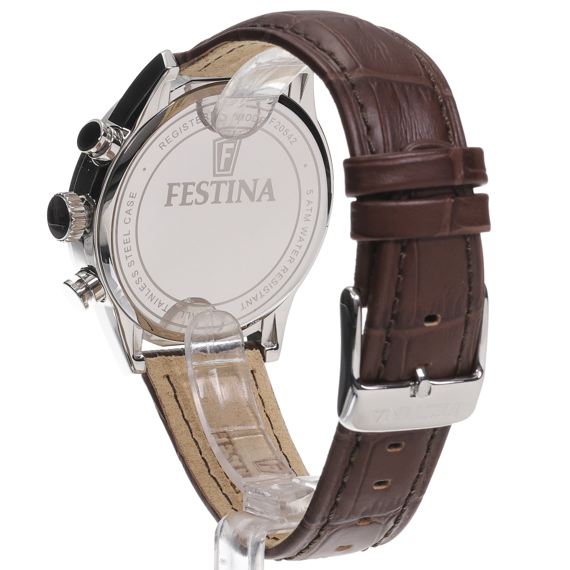 zegarek Festina F20542-8 męski z chronograf Timeless Chronograph