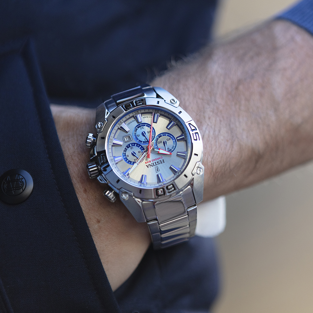 zegarek Festina F20543-1 męski z chronograf Chrono Bike - miniatura 4