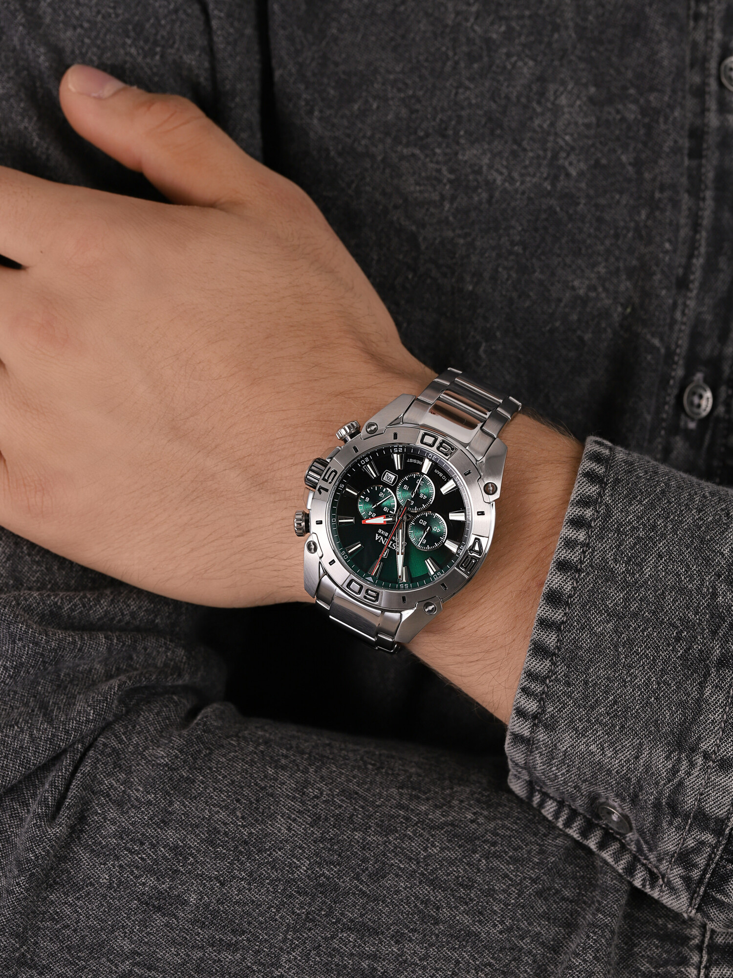 zegarek Festina F20543-3 CHRONO BIKE 21 męski z chronograf Chrono Bike - miniatura 3