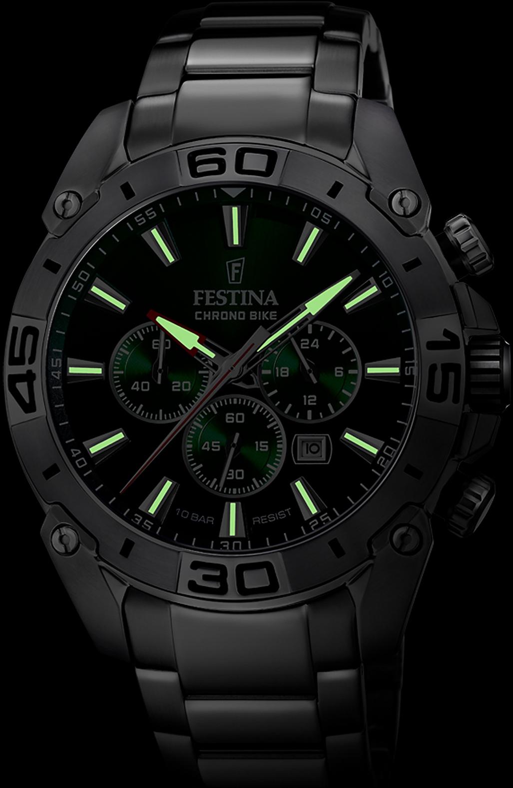 zegarek Festina F20543-3 srebrny Chrono Bike - miniatura 7
