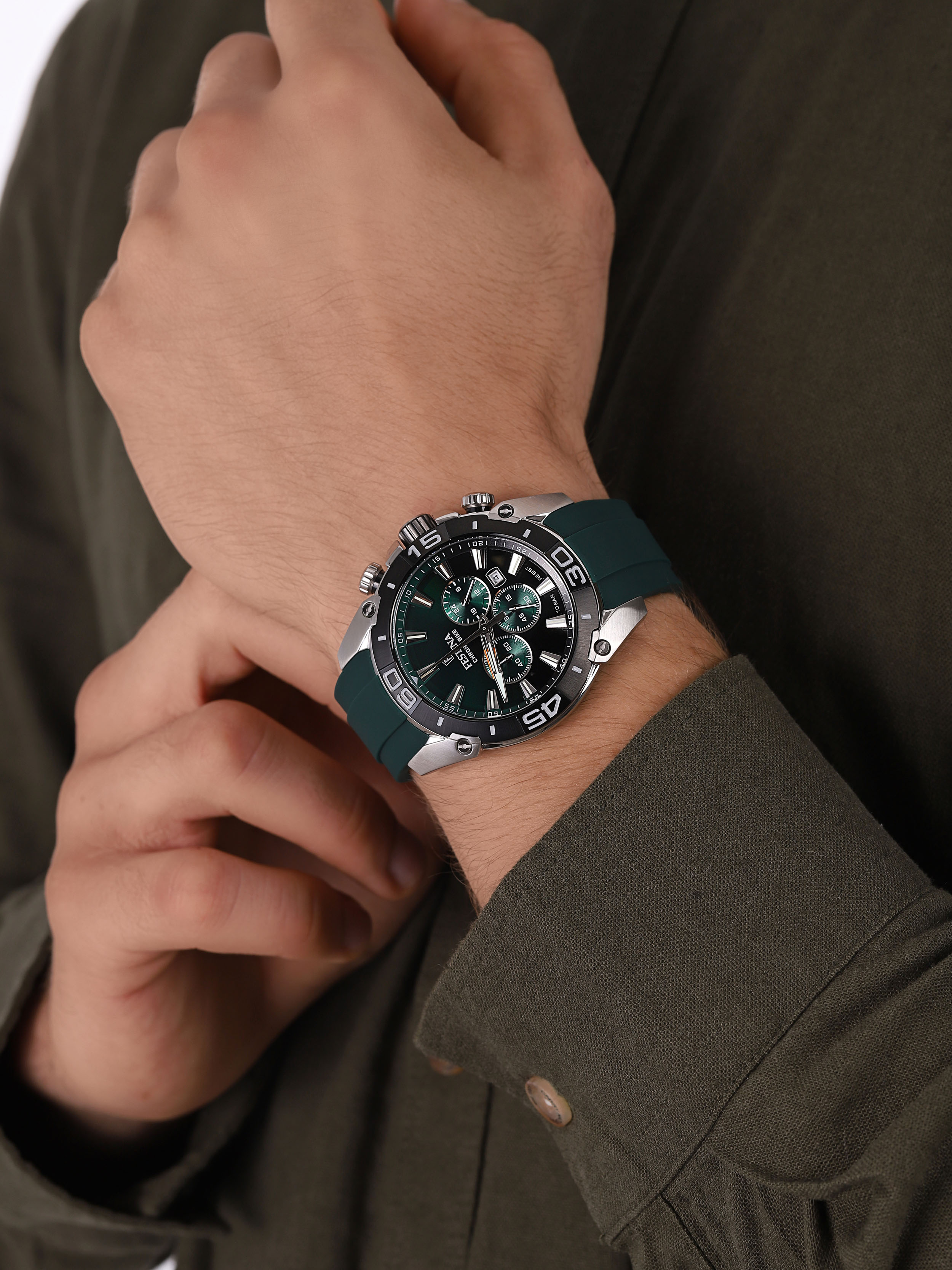 zegarek Festina F20544-3 CHRONO BIKE 21 męski z chronograf Chrono Bike - miniatura 3