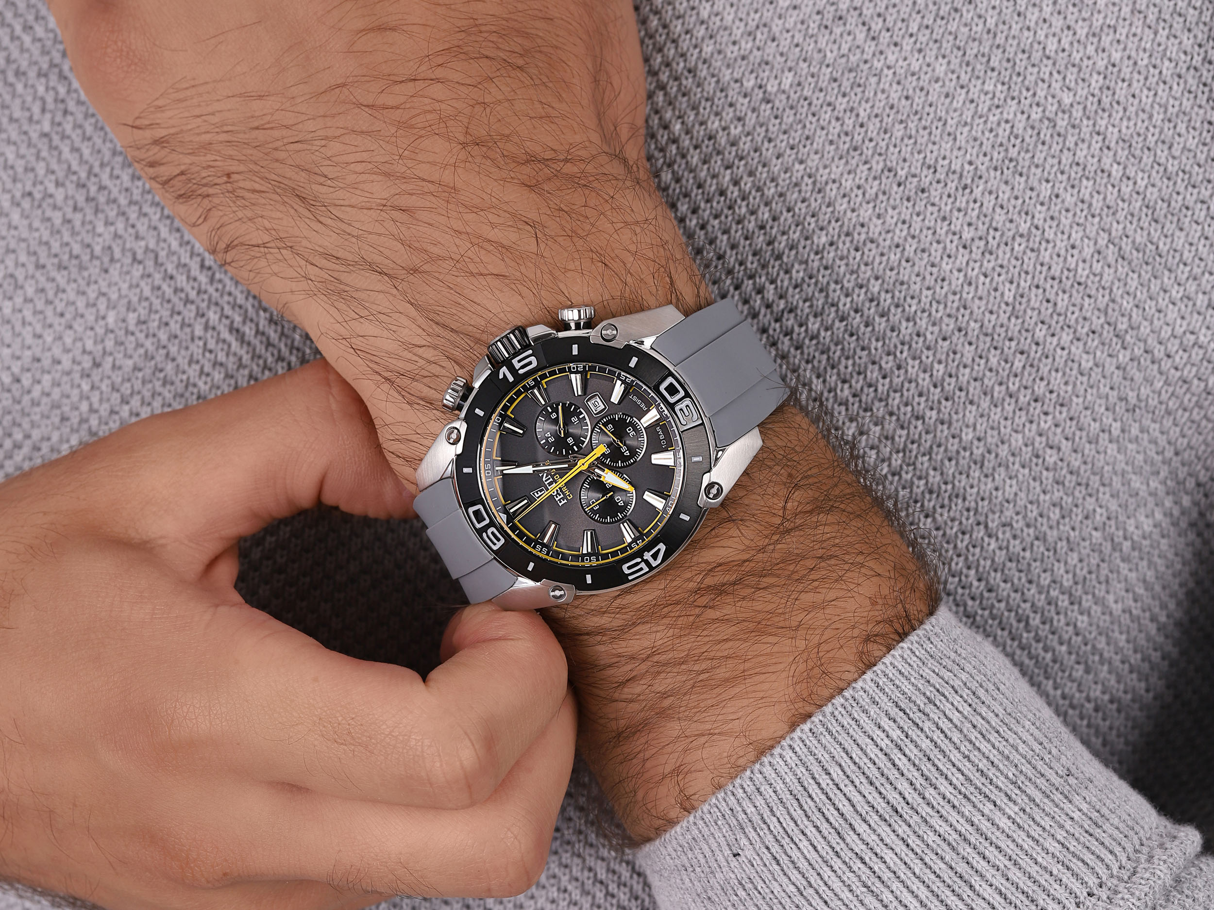 zegarek Festina F20544-8 CHRONO BIKE 21 męski z chronograf Chrono Bike - miniatura 4