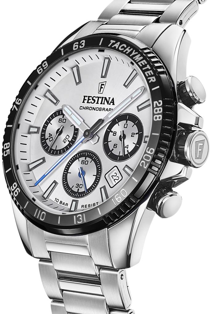 zegarek Festina F20560-1 Timeless Chronograph męski z tachometr Timeless Chronograph